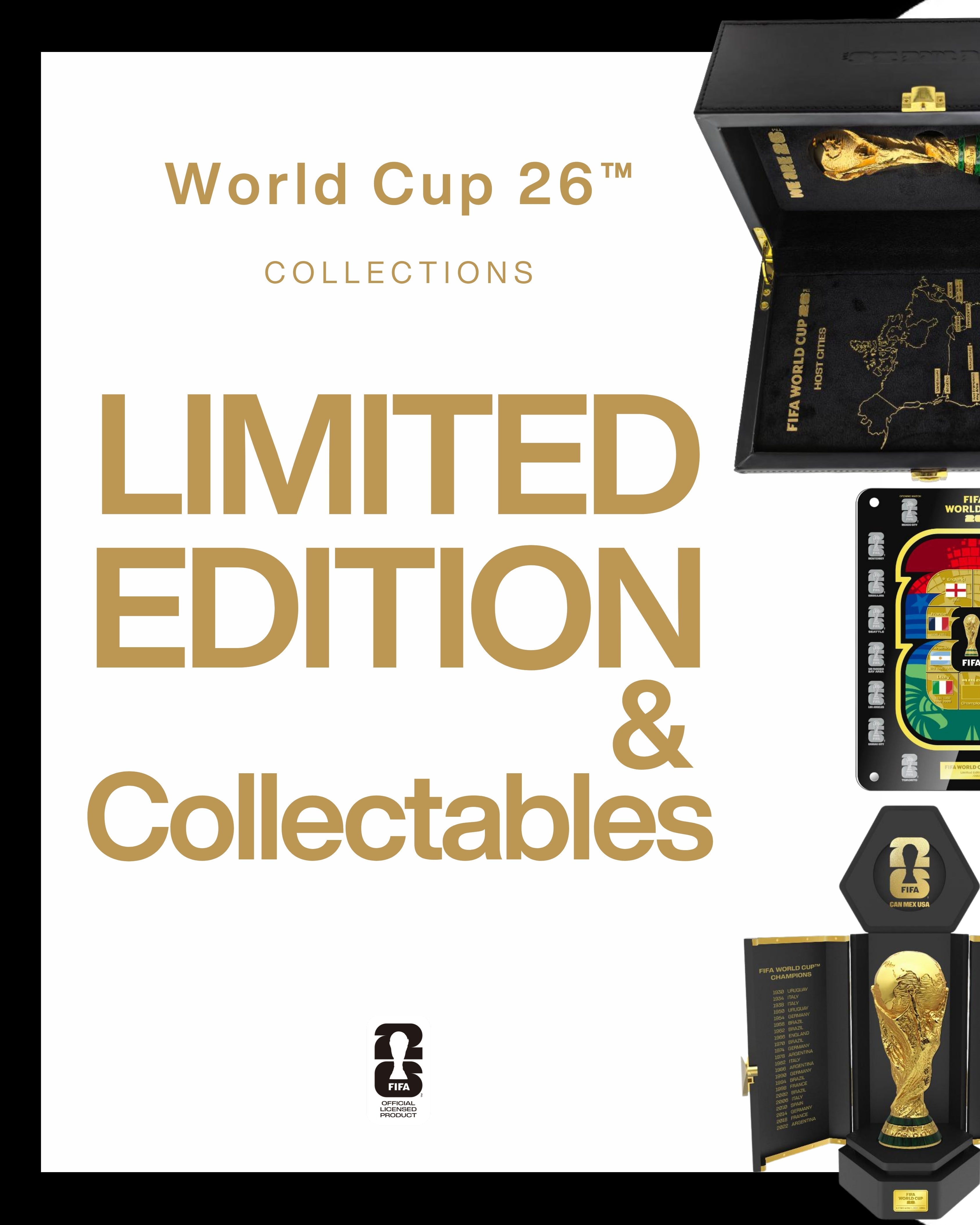 World Cup 26™ Limited Edition & Collectables