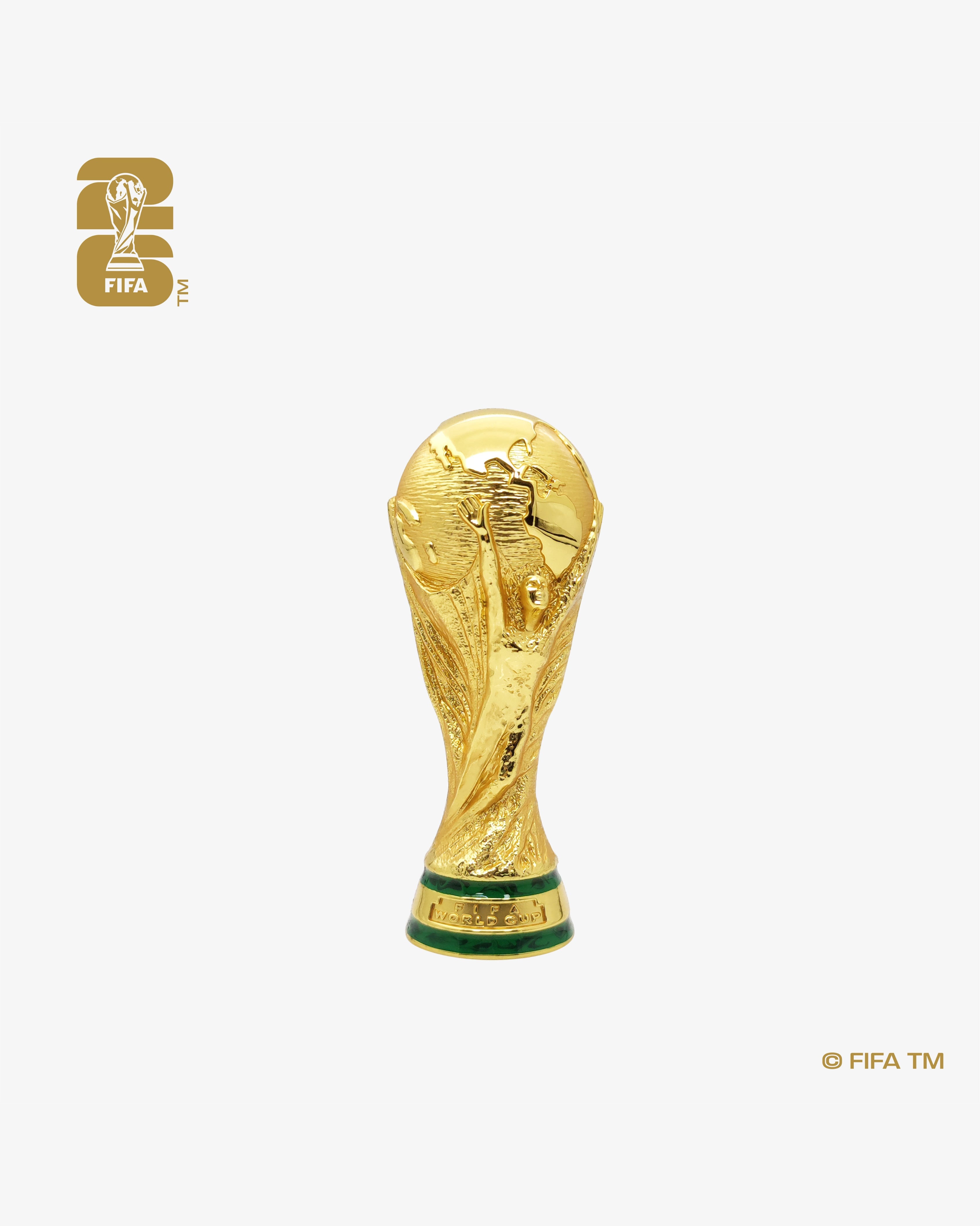 100mm 3D World Cup 26™ Trophy Replica