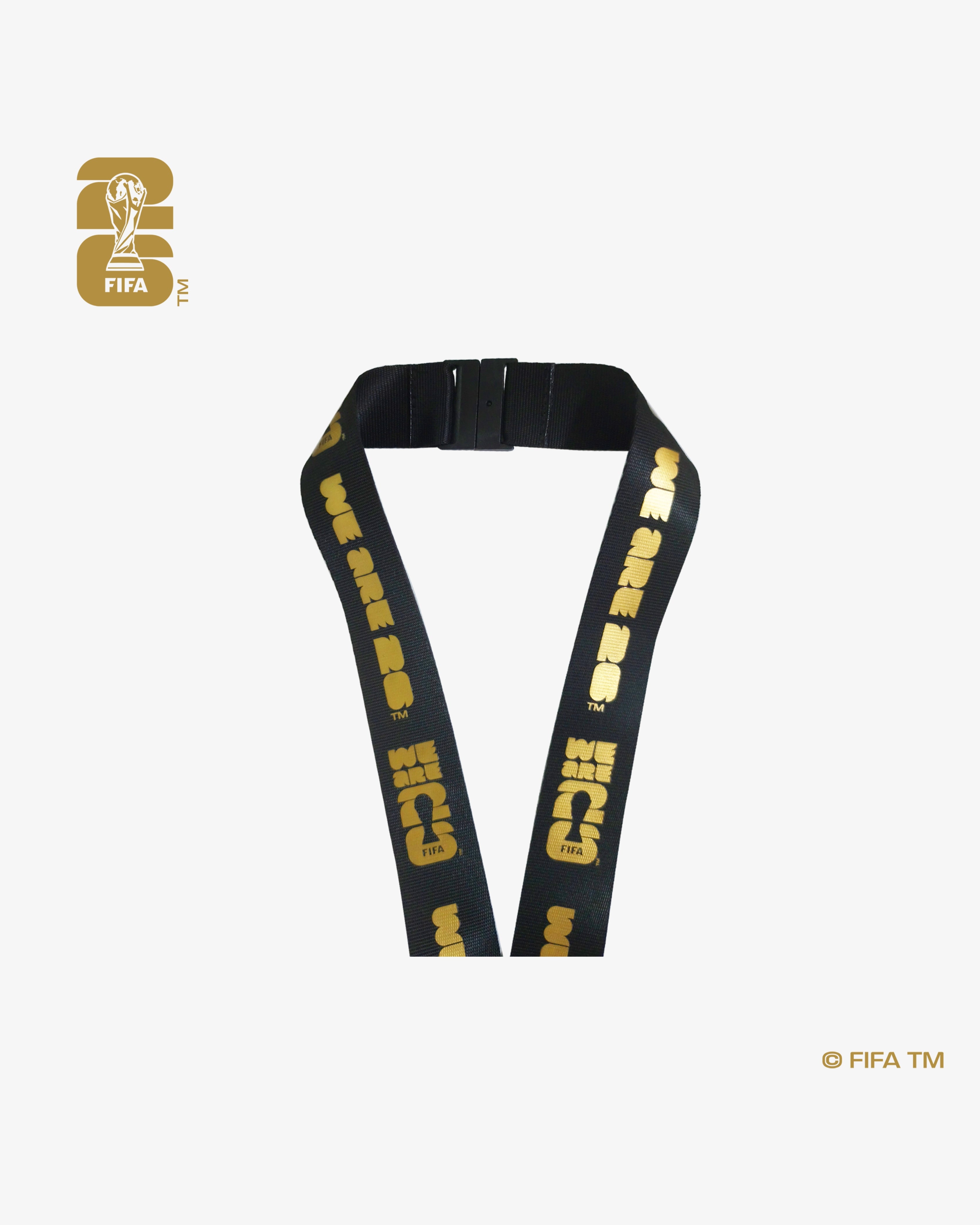 3D World Cup 26™ Trophy Lanyard