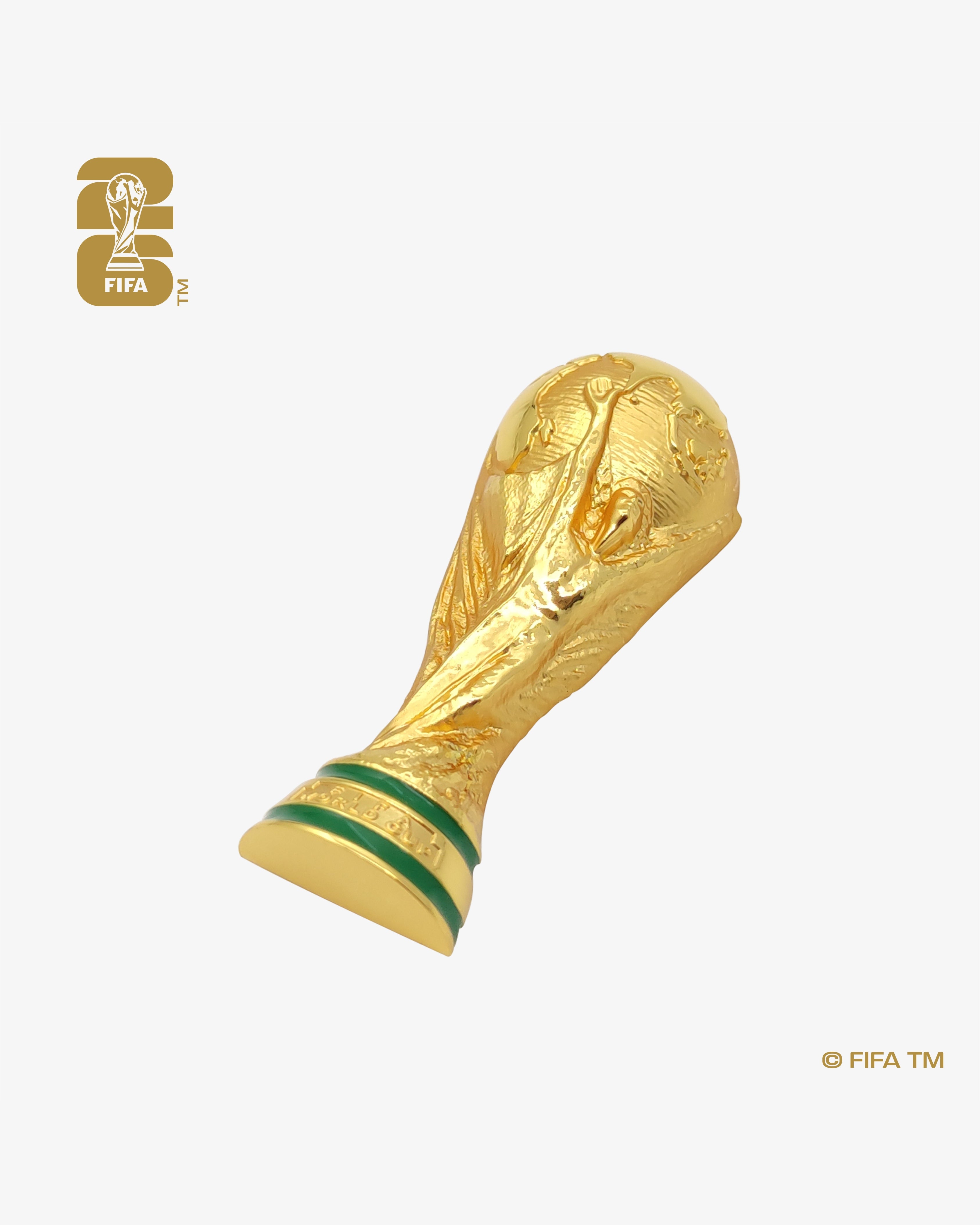 70mm 2.5D World Cup 26™ Trophy Magnet