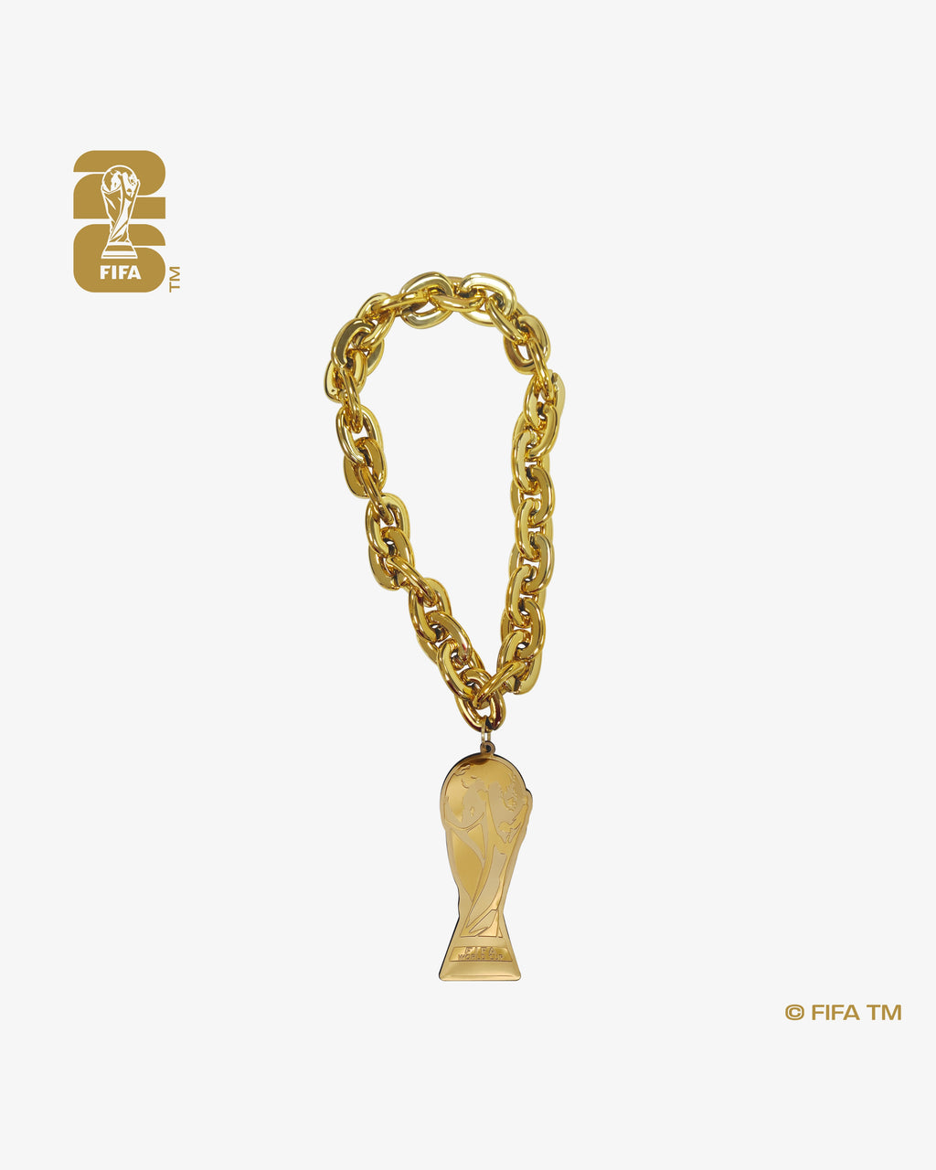 World Cup 26™ 2D Trophy Fan Chain