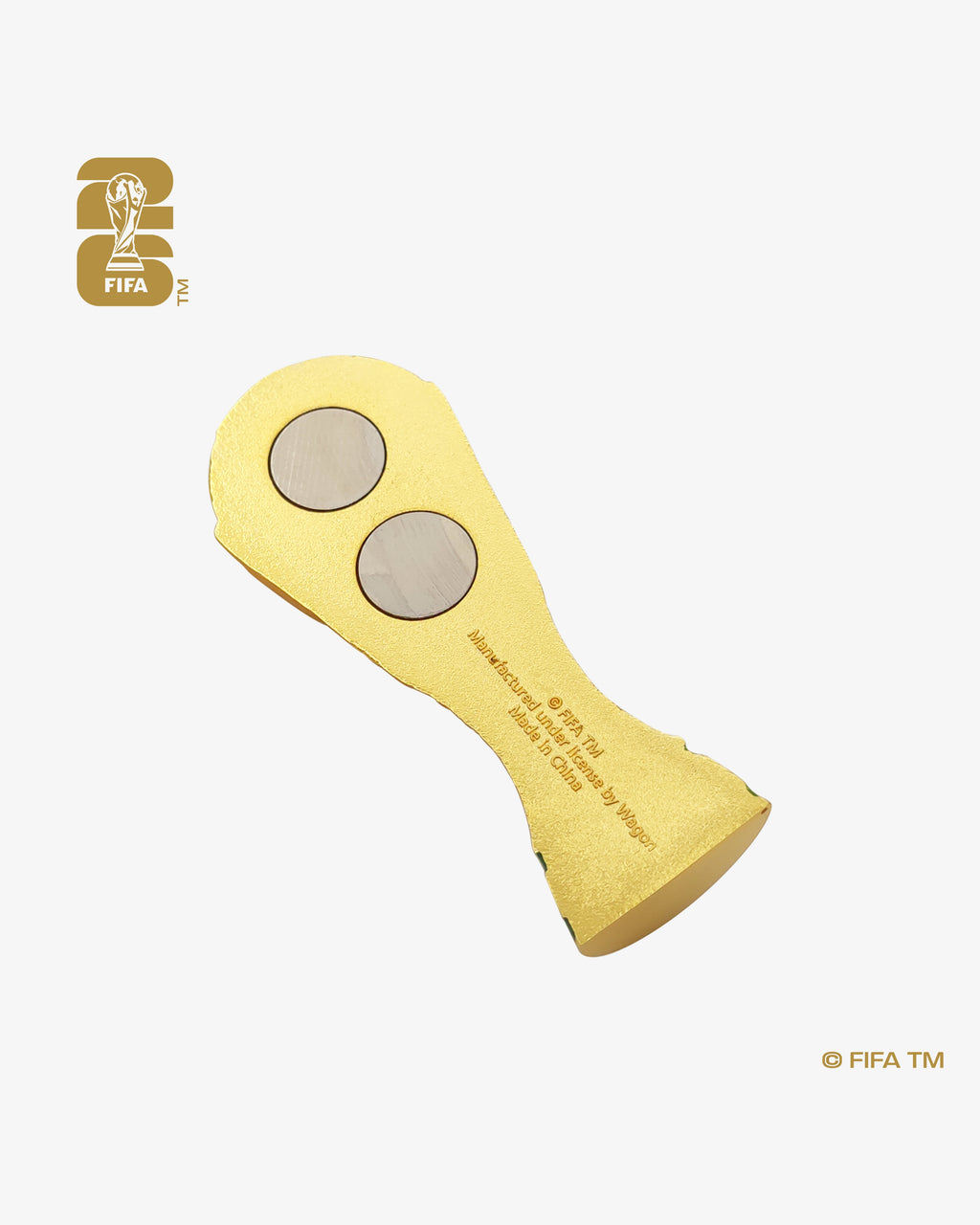 70mm 2.5D World Cup 26™ Trophy Magnet