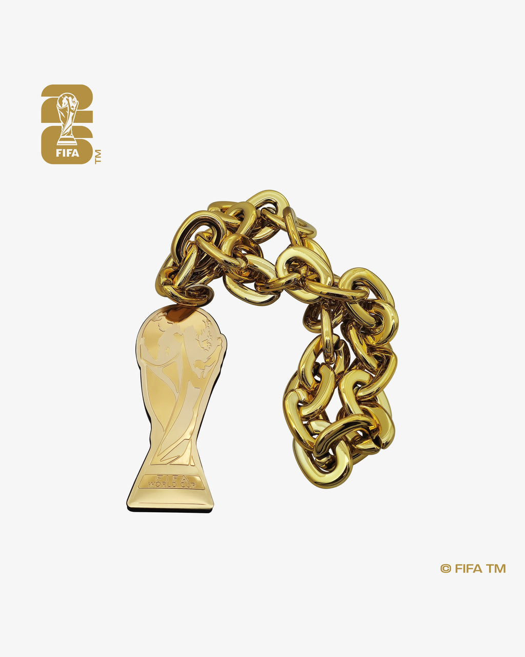 World Cup 26™ 2D Trophy Fan Chain