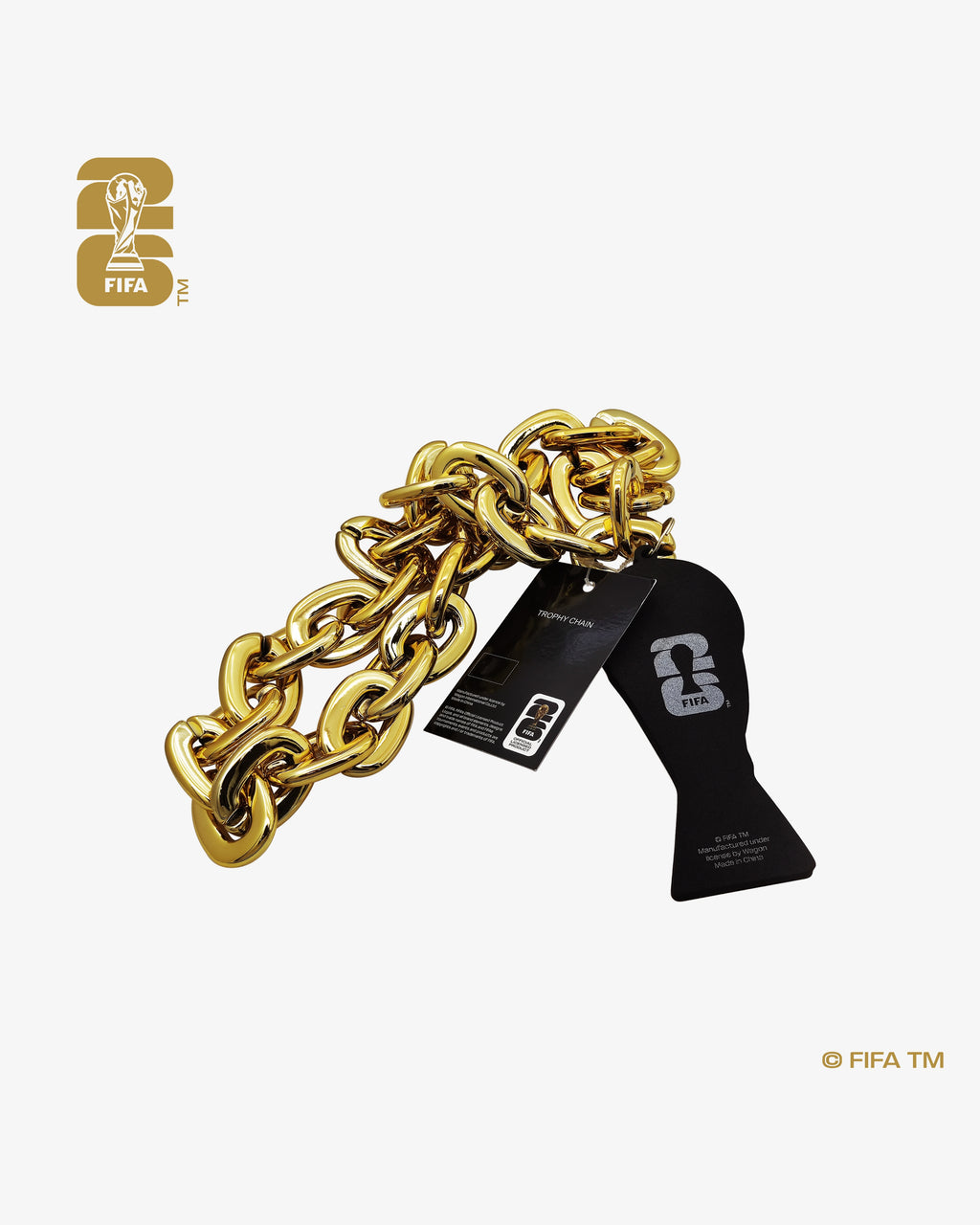 World Cup 26™ 2D Trophy Fan Chain