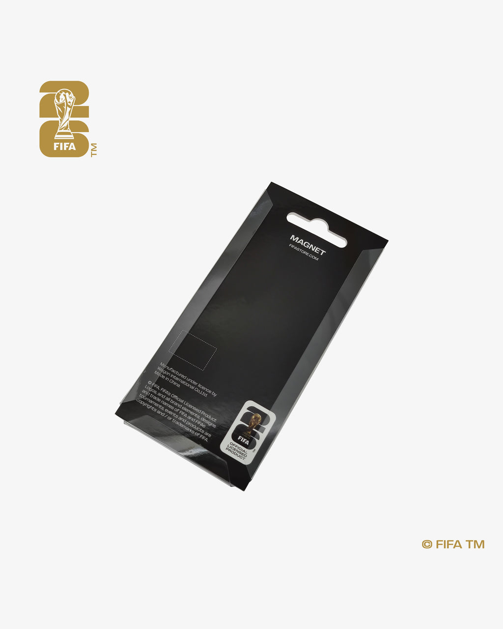 70mm 2.5D World Cup 26™ Trophy Magnet