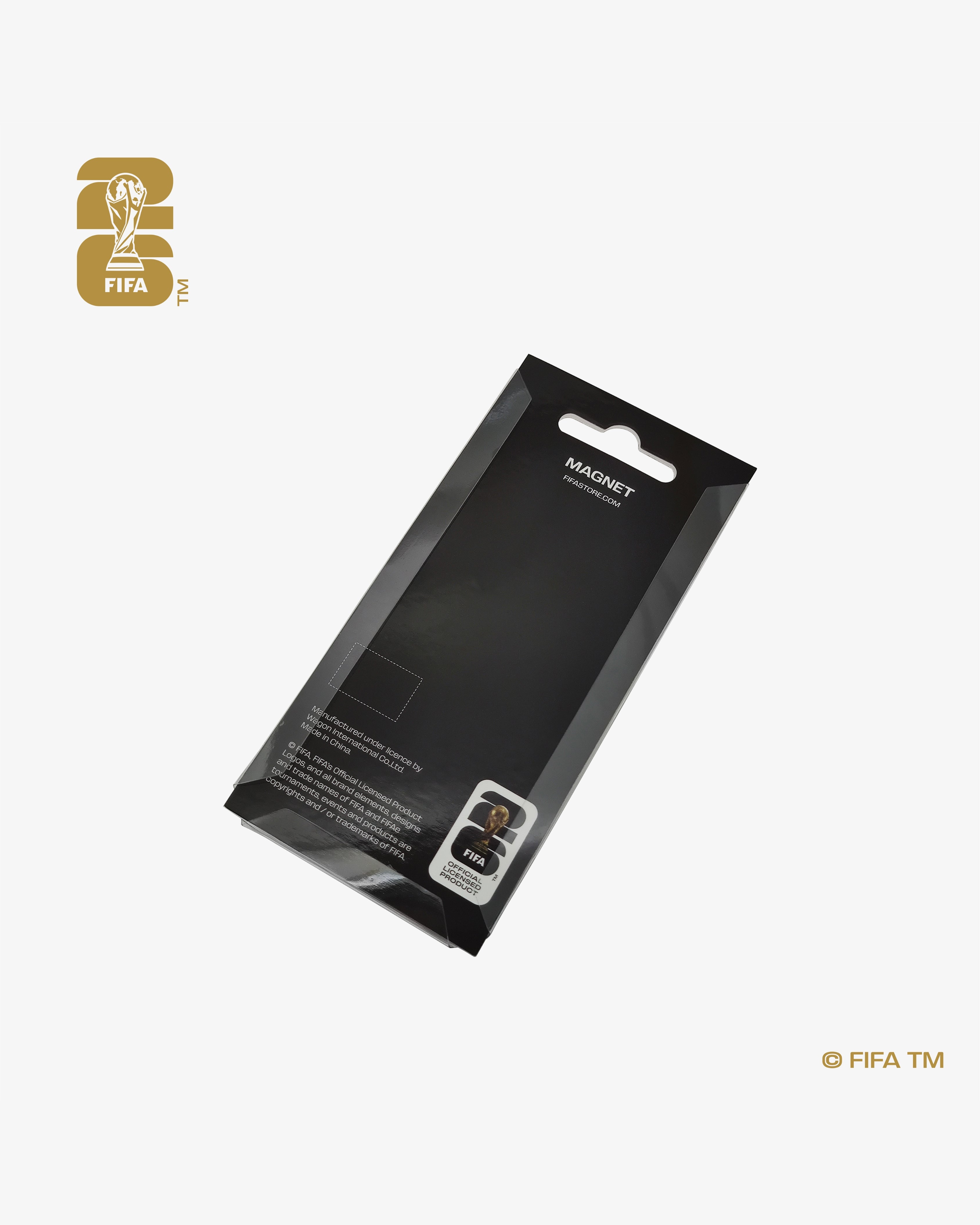 70mm 2.5D World Cup 26™ Trophy Magnet