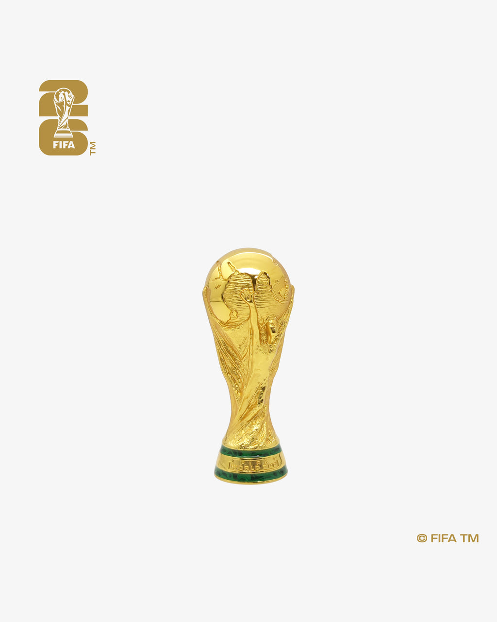 70mm 3D World Cup 26™ Trophy Replica