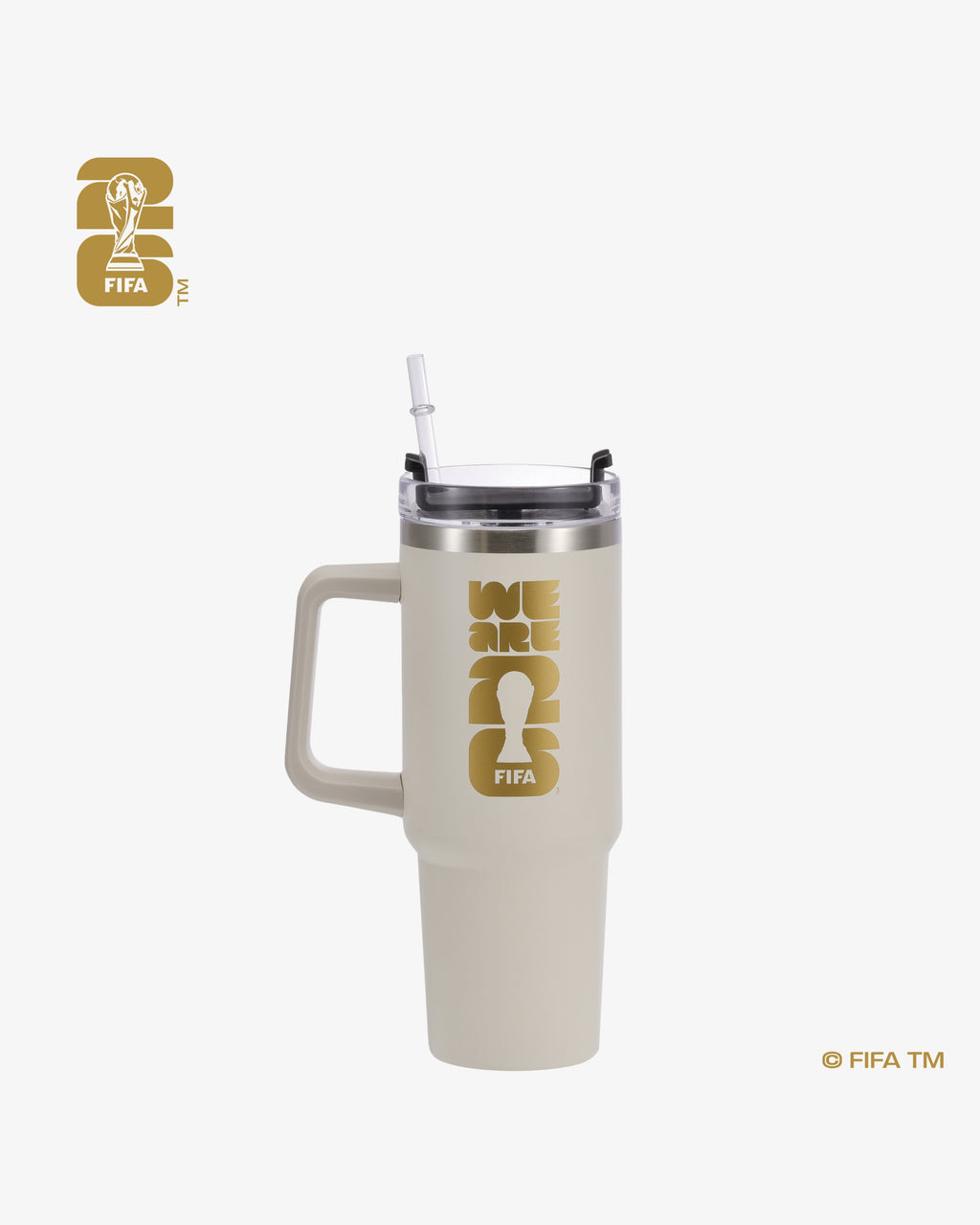 World Cup 26™ 30oz Trophy Tumbler -White