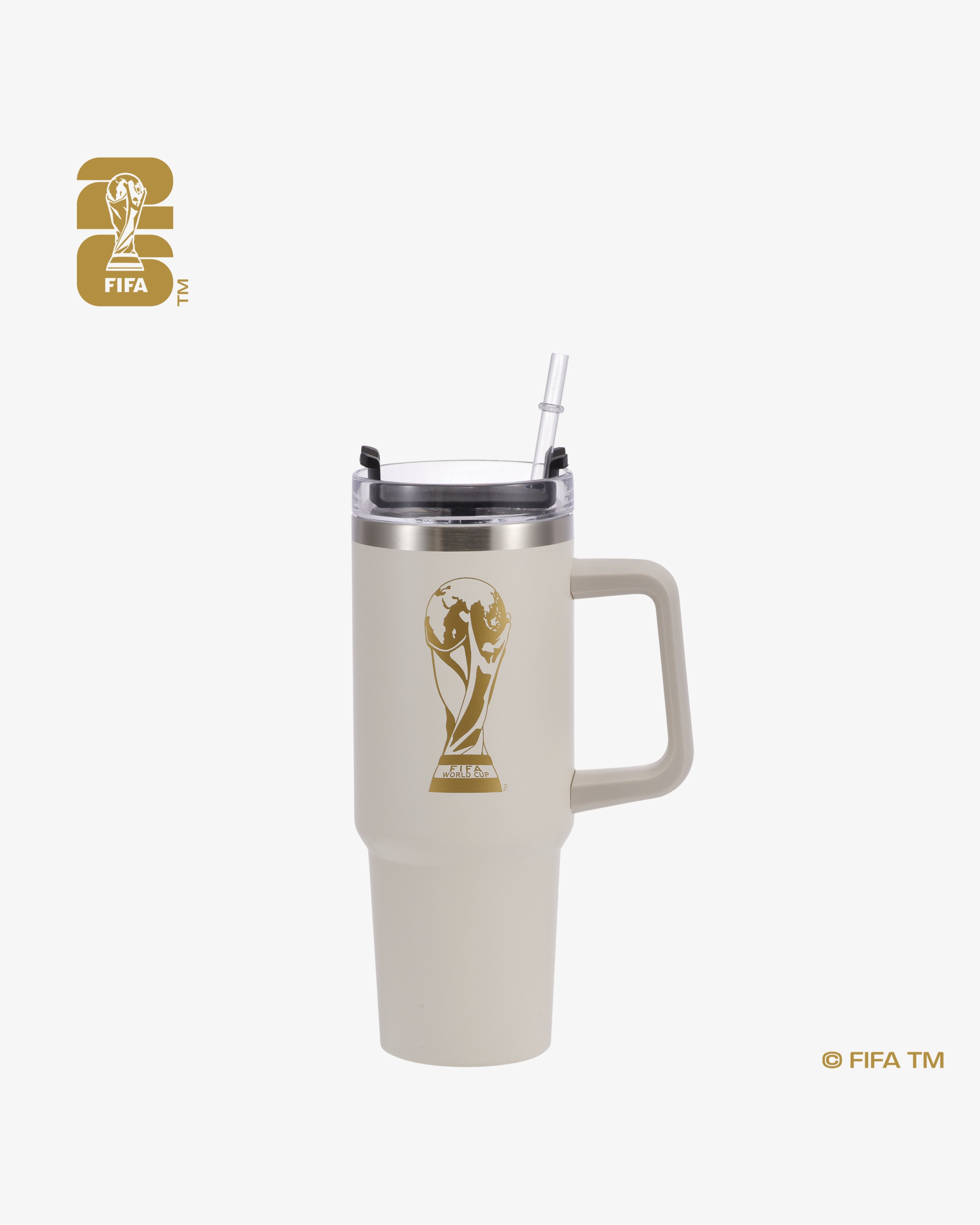 World Cup 26™ 30oz Trophy Tumbler -White