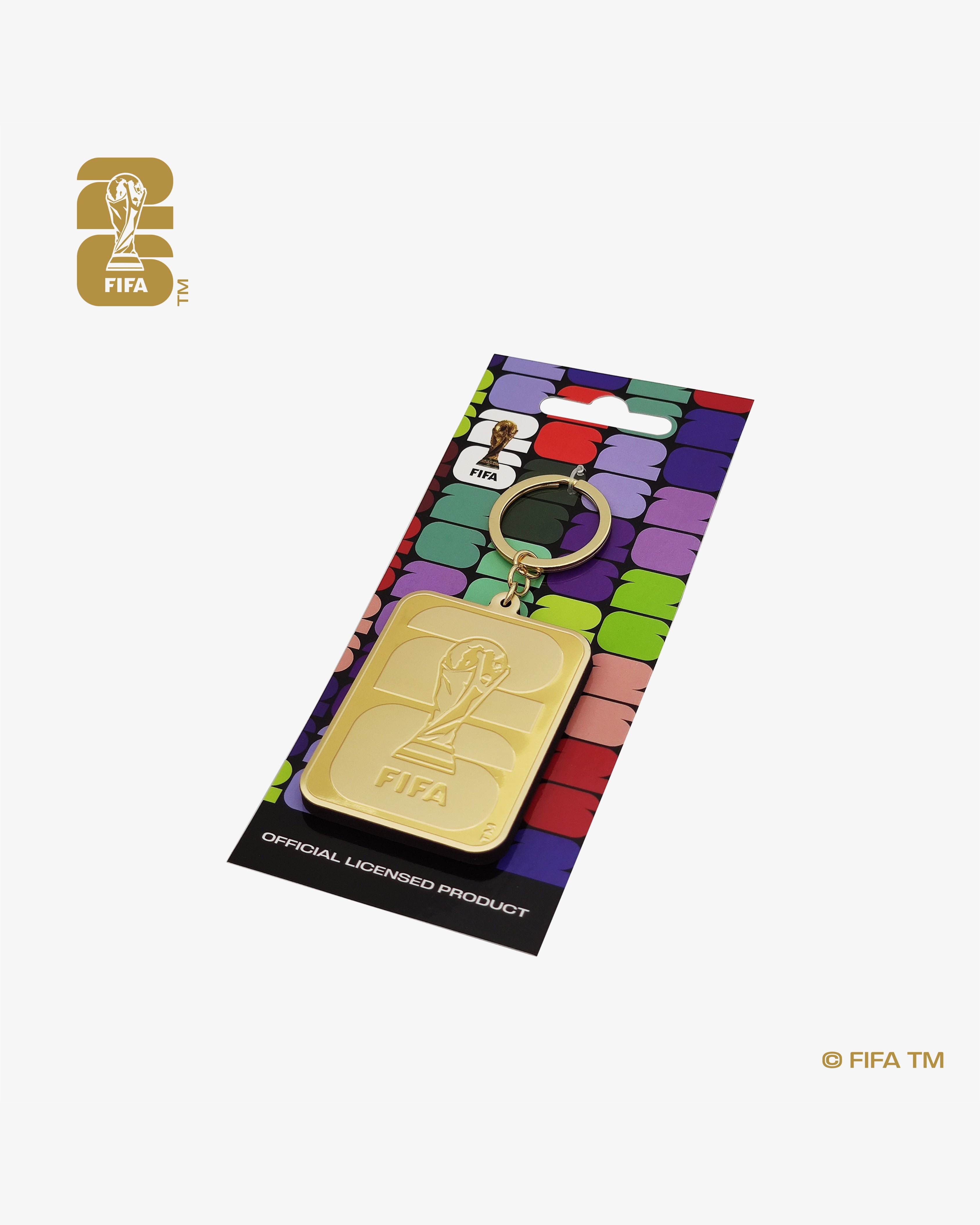 World Cup 26™ 2D Emblem Keychain