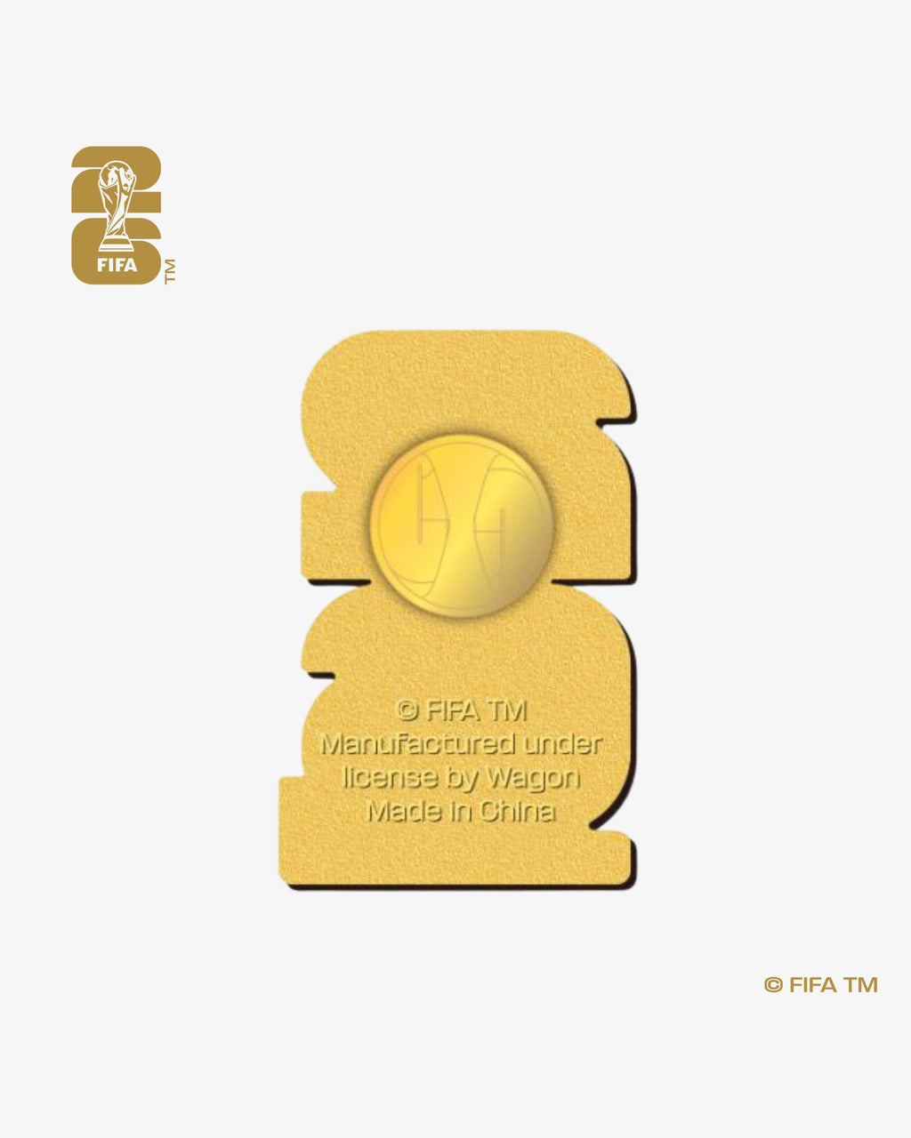 2D FIFA World Cup 26™ Host Countries Emblem Pin