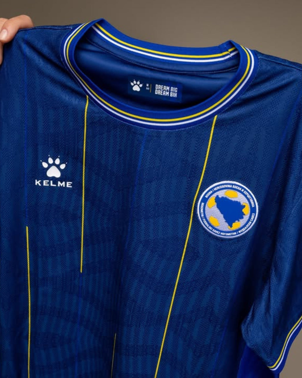 KELME Bosnia & Herzegovina World Cup Home Shirt/Player Version