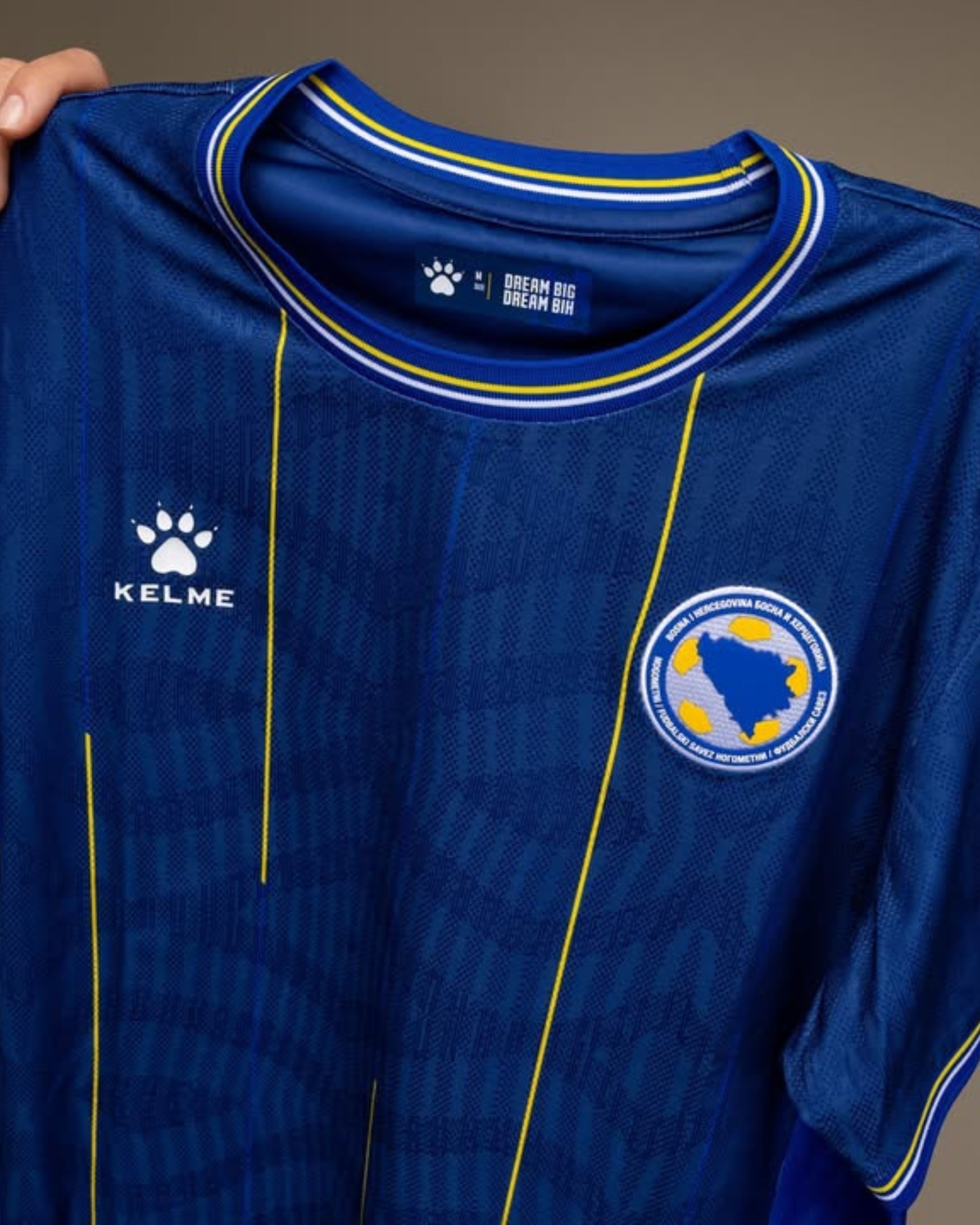 KELME Bosnia & Herzegovina World Cup Home Shirt/Player Version