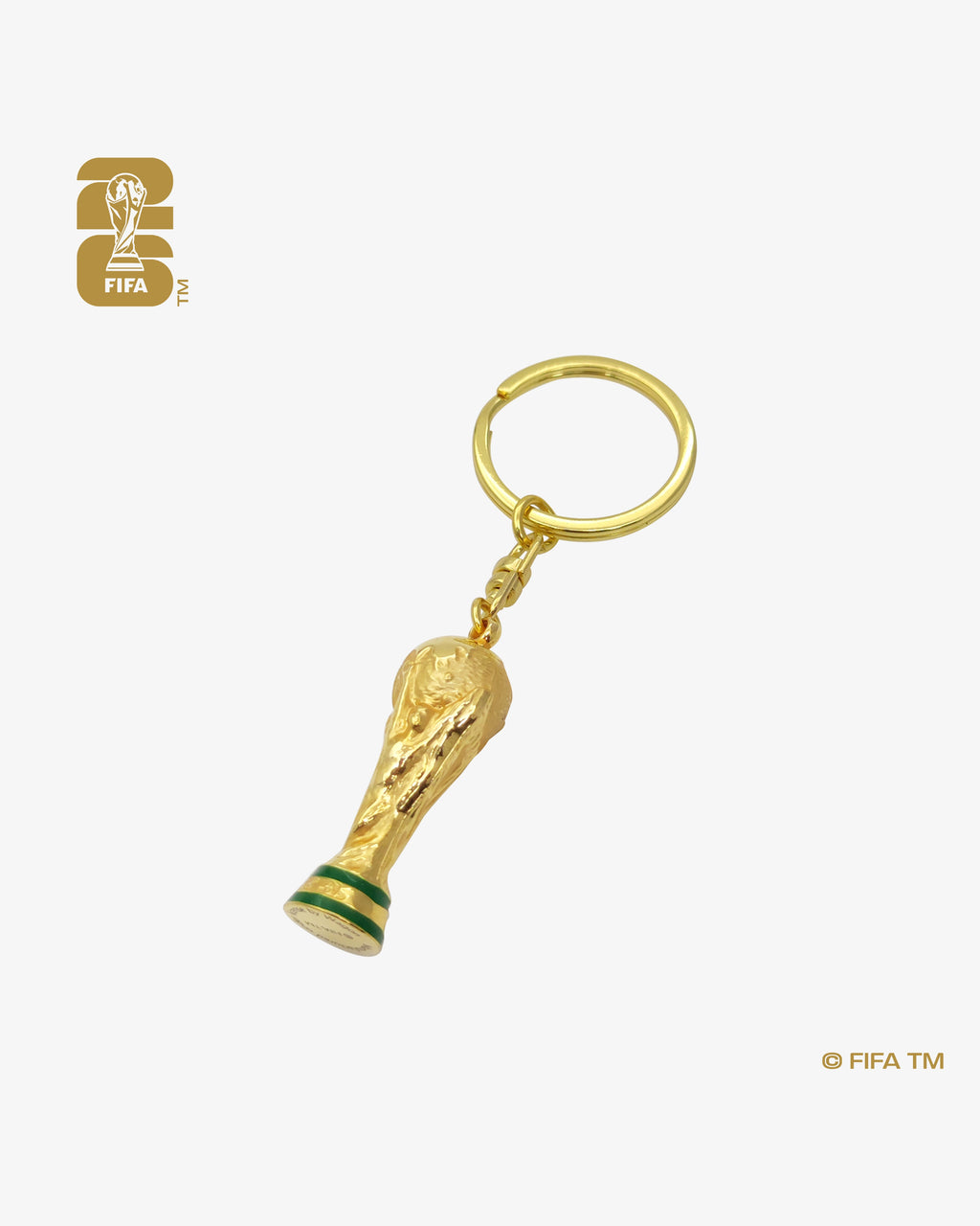 3D World Cup 26™ Trophy Keychain