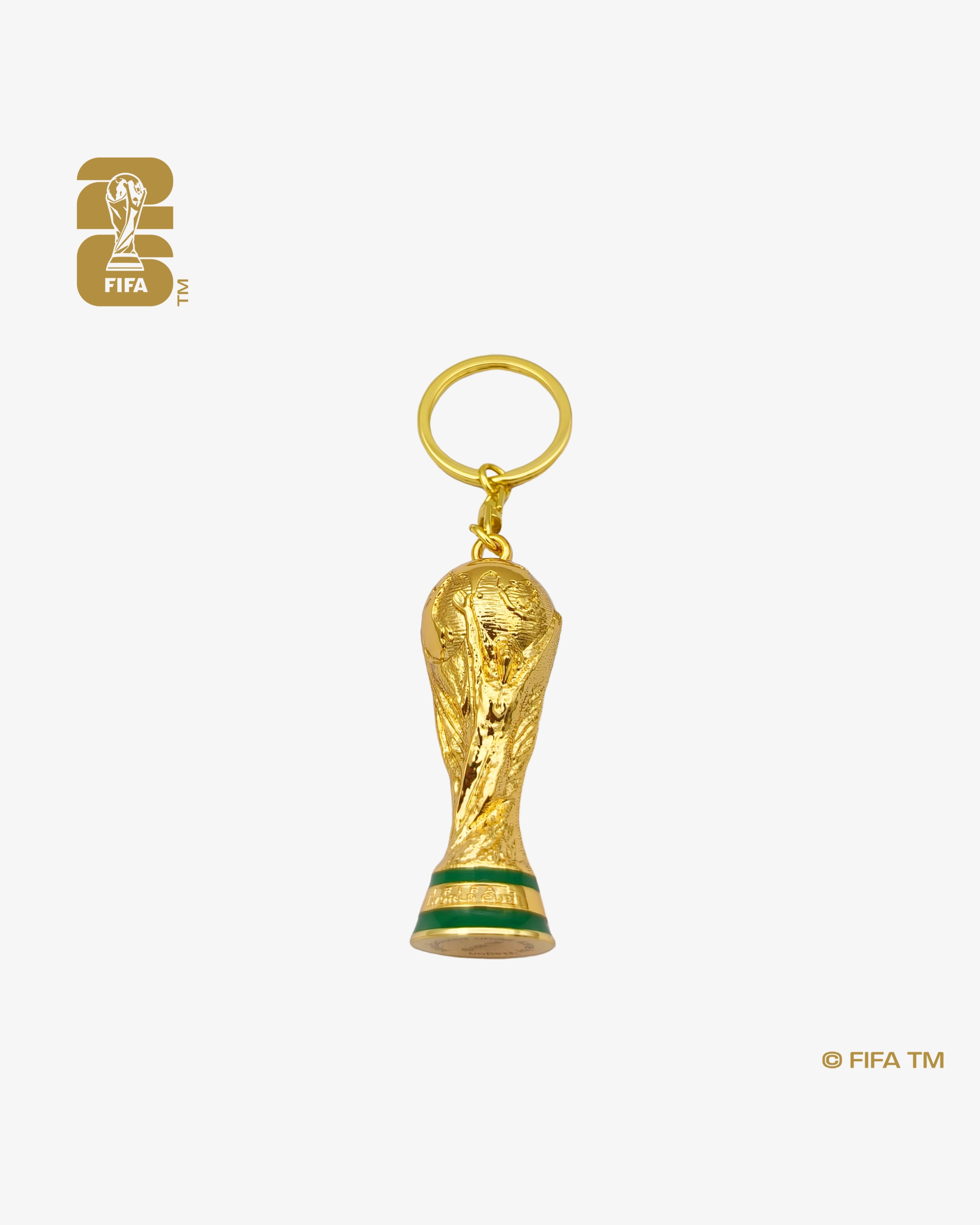 World Cup 26™ 60mm 3D Trophy Keychain – N10 Sports