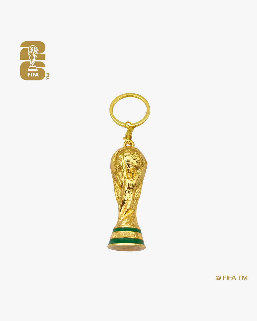 World Cup 26™ 60mm 3D Trophy Keychain