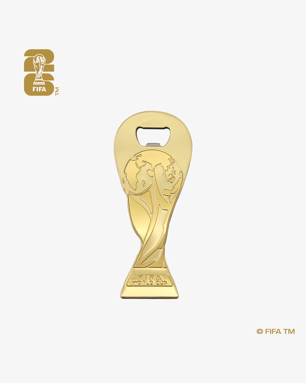 World Cup 26™ Trophy Magnet Bottle Opener