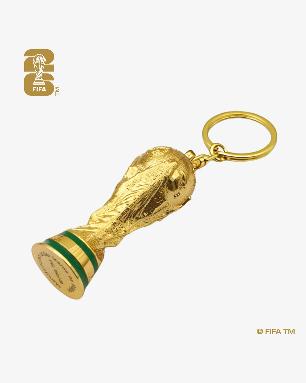 World Cup 26™ 60mm 3D Trophy Keychain