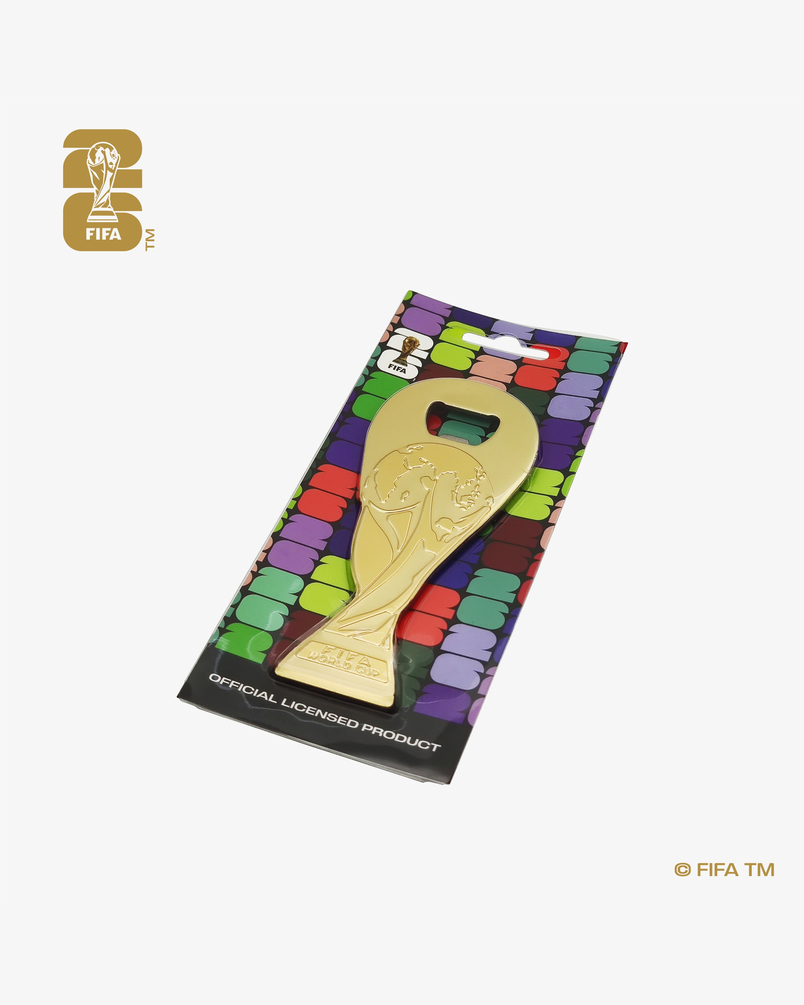 World Cup 26™ Trophy Magnet Bottle Opener