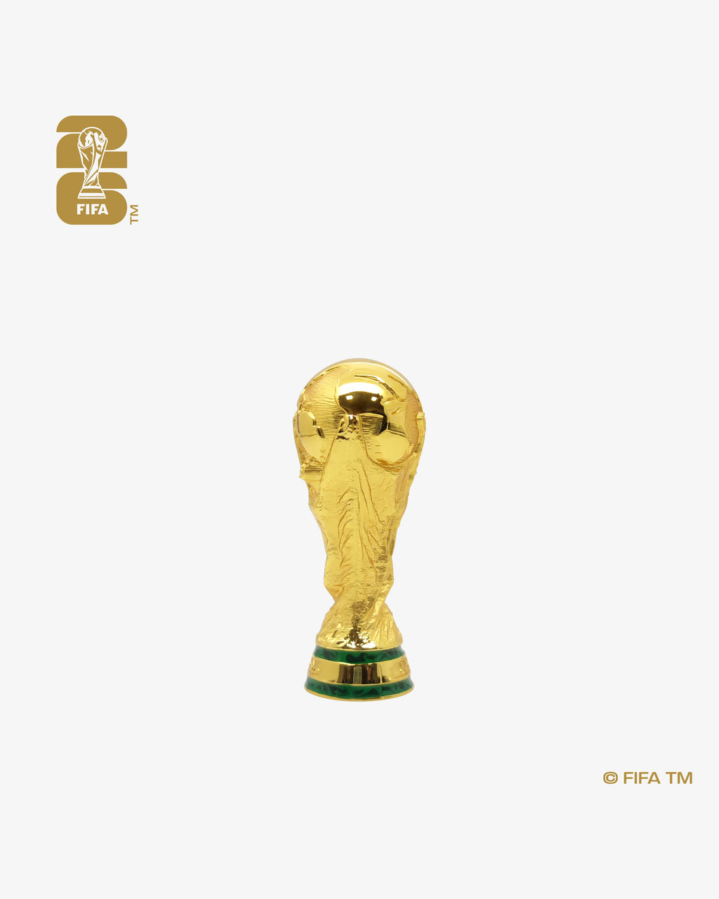 70mm 3D World Cup 26™ Trophy Replica