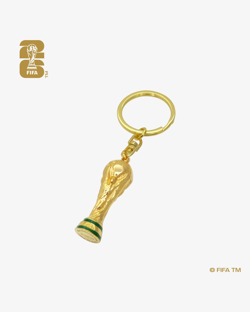 3D World Cup 26™ Trophy Keychain
