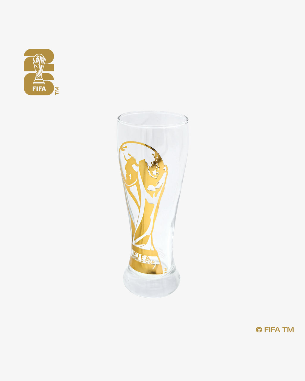 World Cup 26™ Decal Trophy Beer Glass