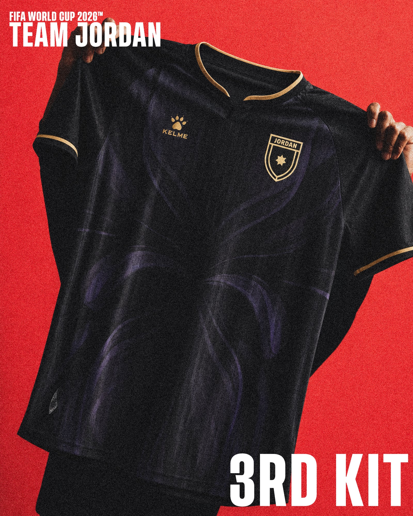 KELME Jordan World Cup 3rd Jersey - Player Version