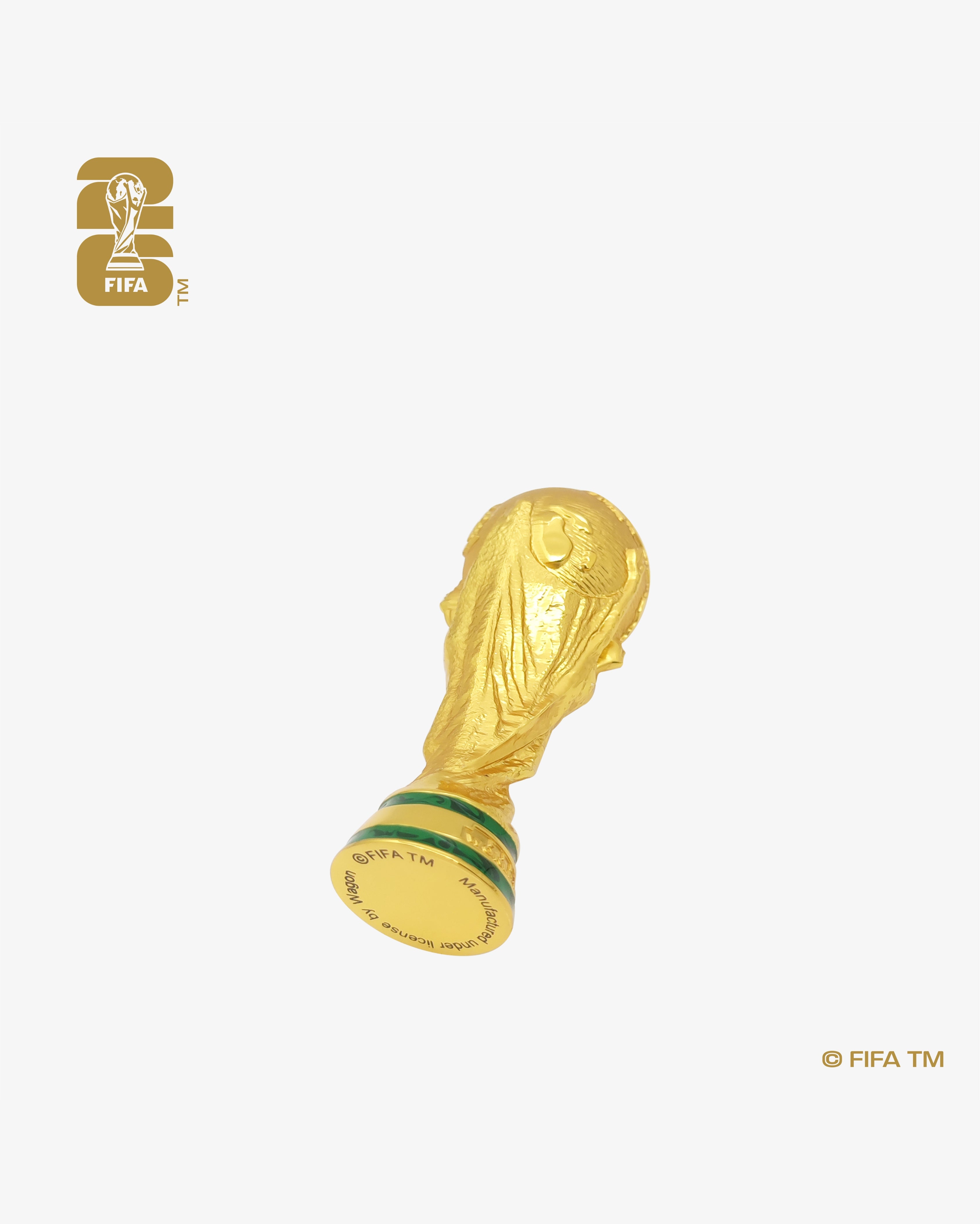 70mm 3D World Cup 26™ Trophy Replica