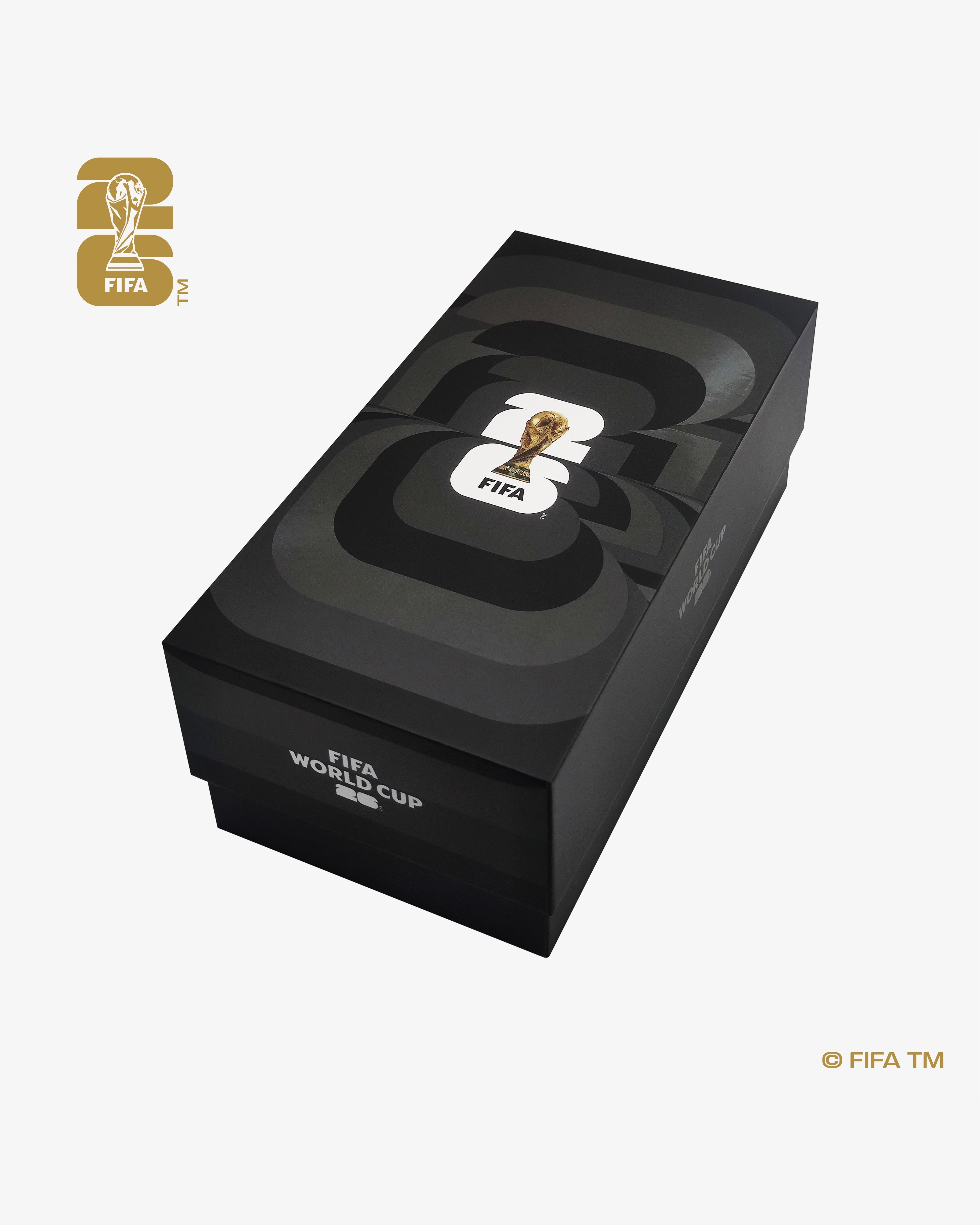 150mm 3D World Cup 26™ Trophy Replica with Pedestal