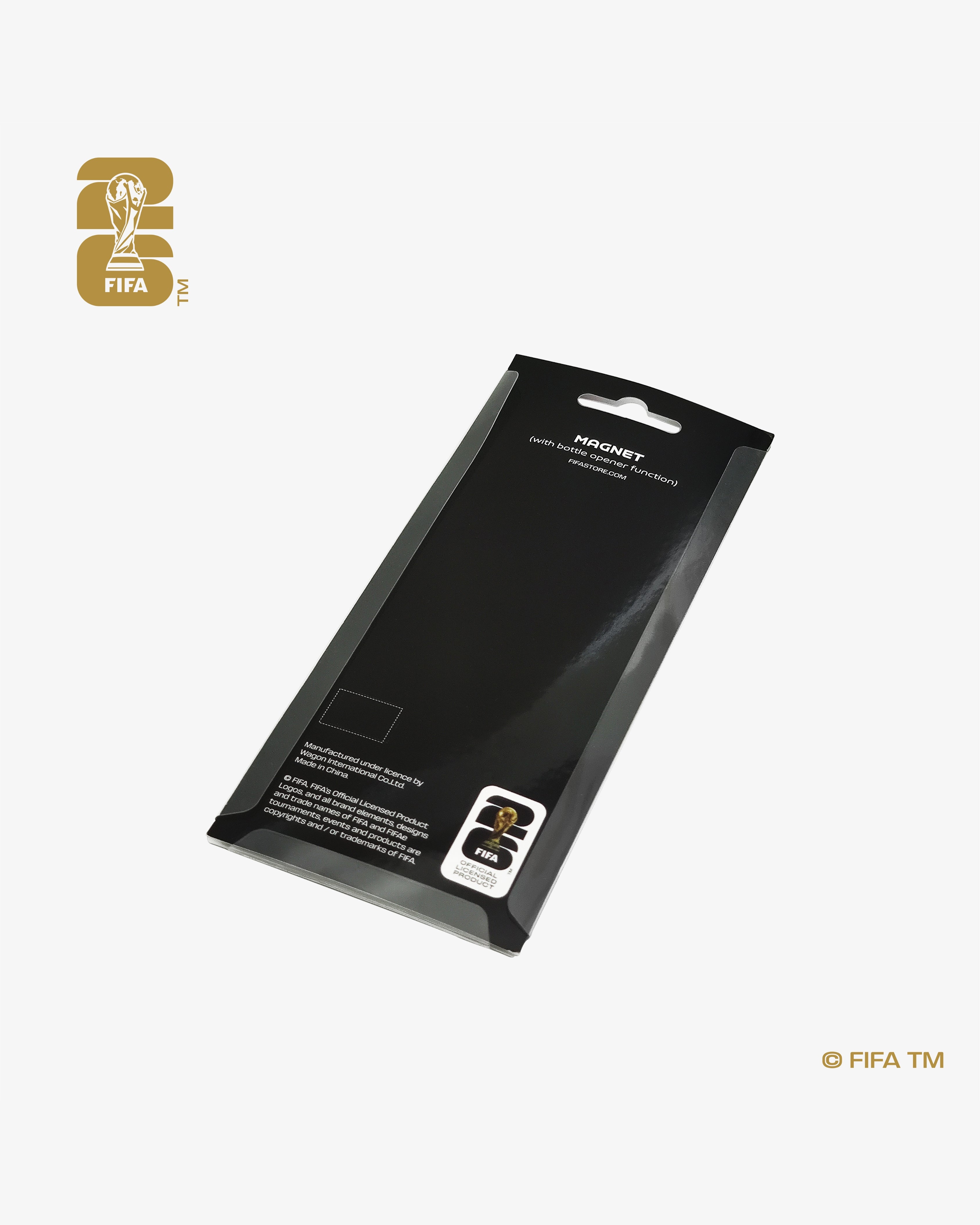 World Cup 26™ Trophy Magnet Bottle Opener