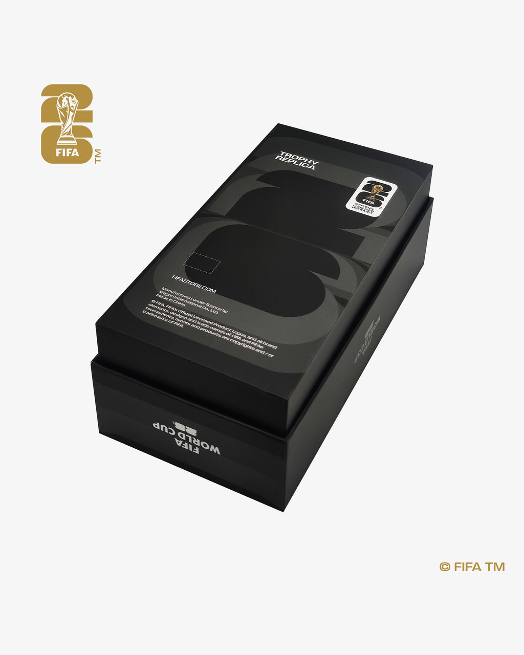 150mm 3D World Cup 26™ Trophy Replica with Pedestal