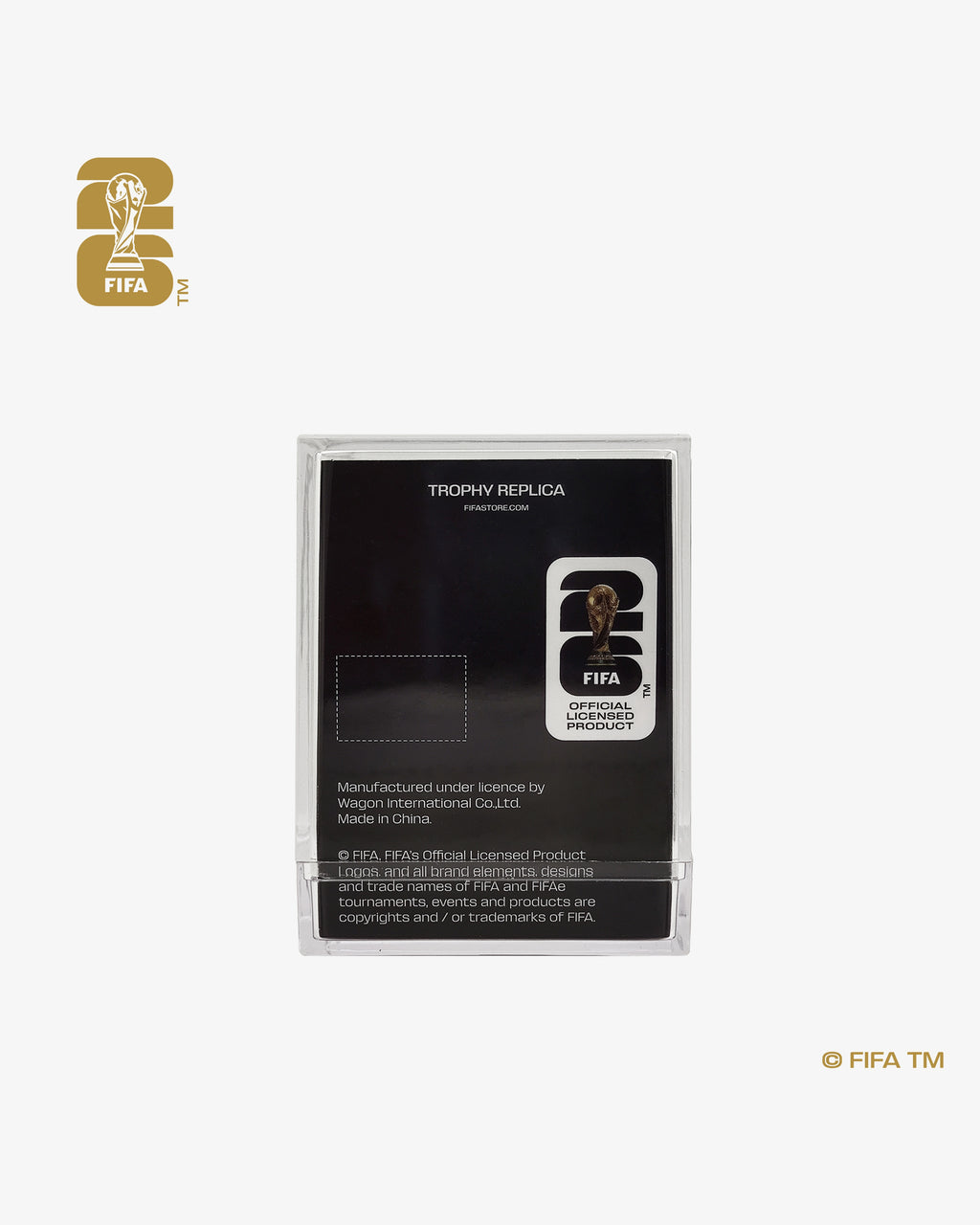 Cubed 3D World Cup 26™ Trophy Replica