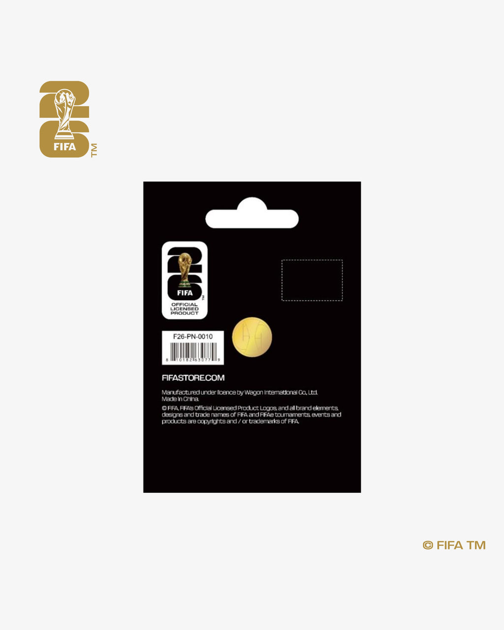 2D FIFA World Cup 26™ Host Countries Emblem Pin