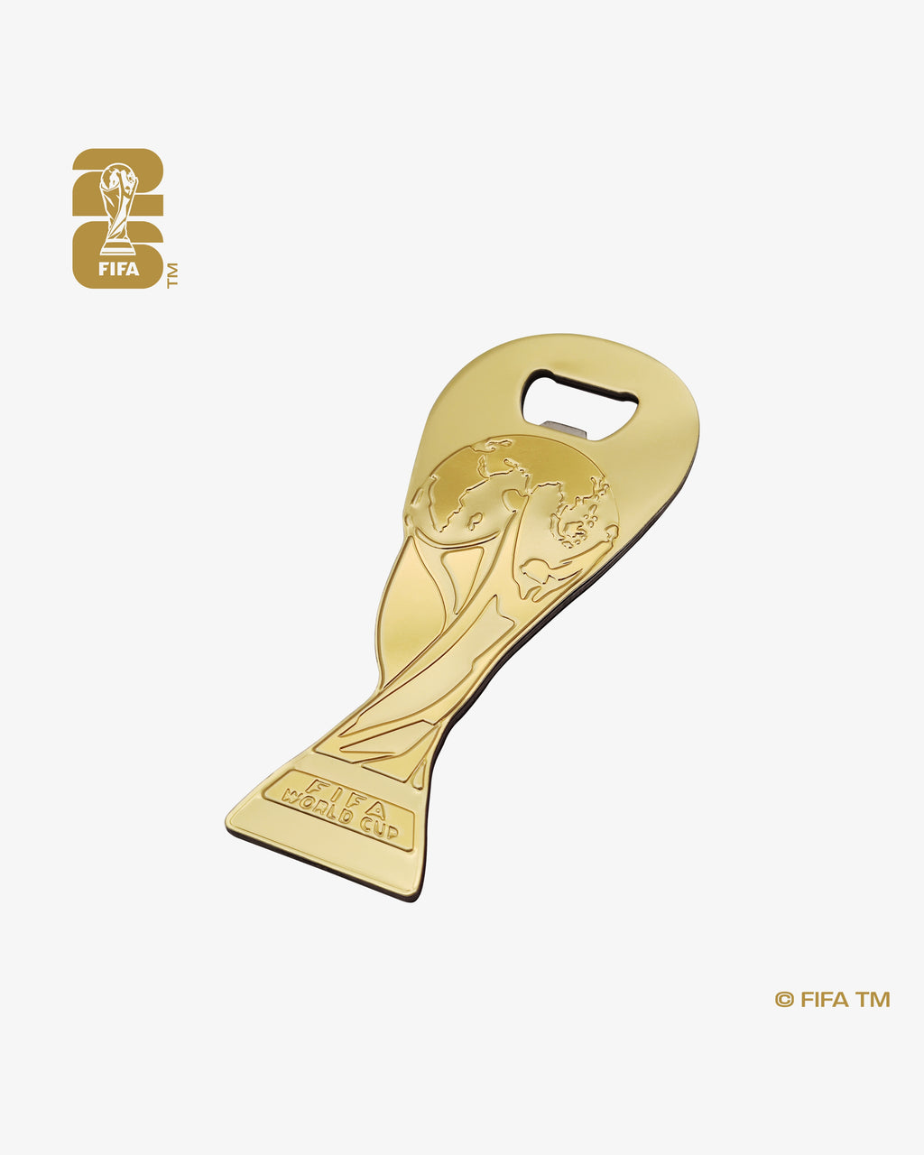 World Cup 26™ Trophy Magnet Bottle Opener