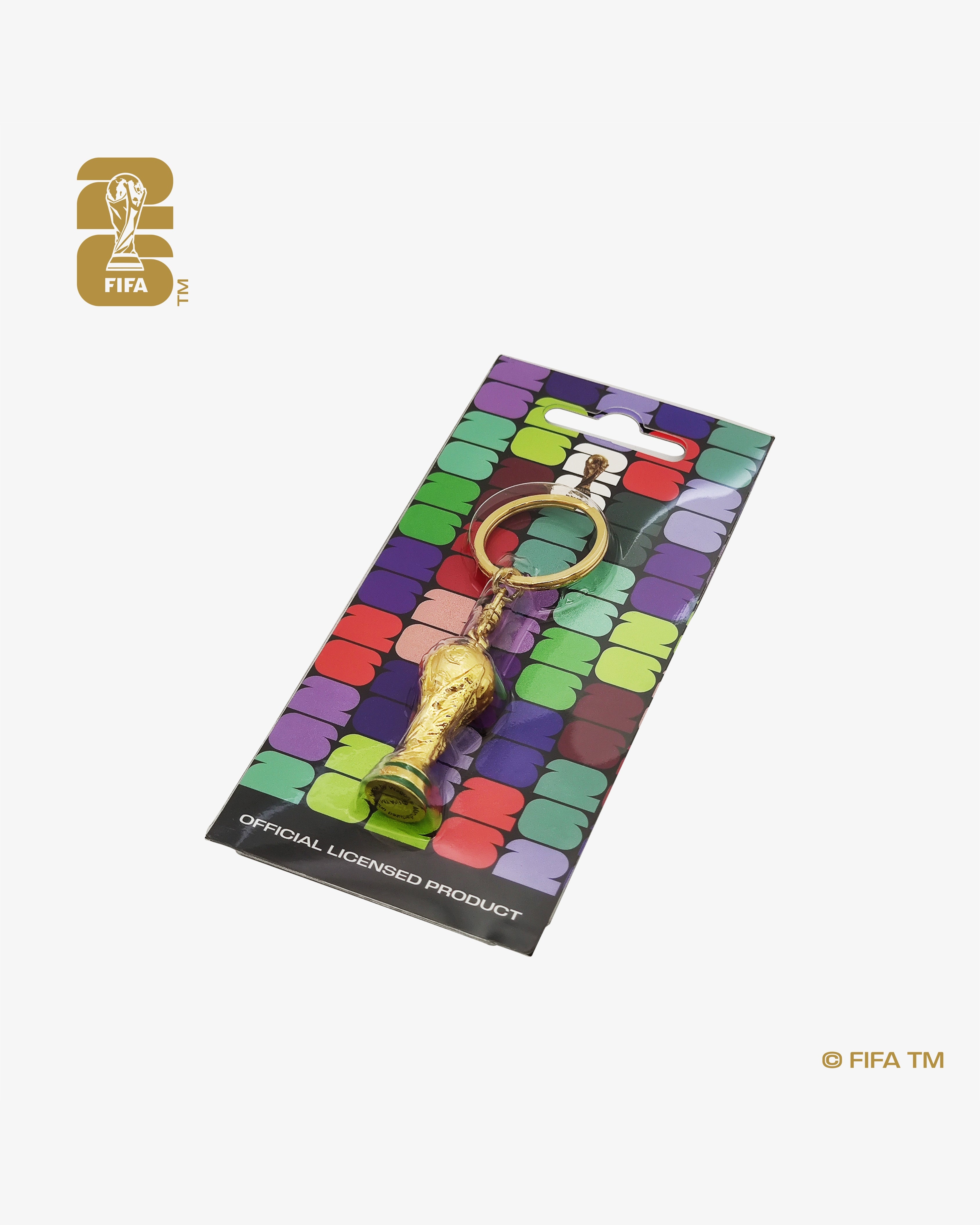 3D World Cup 26™ Trophy Keychain