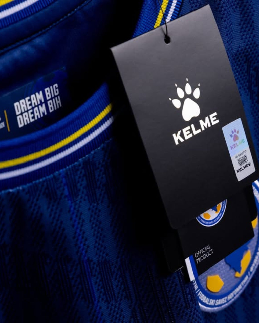 KELME Bosnia & Herzegovina World Cup Home Shirt/Player Version