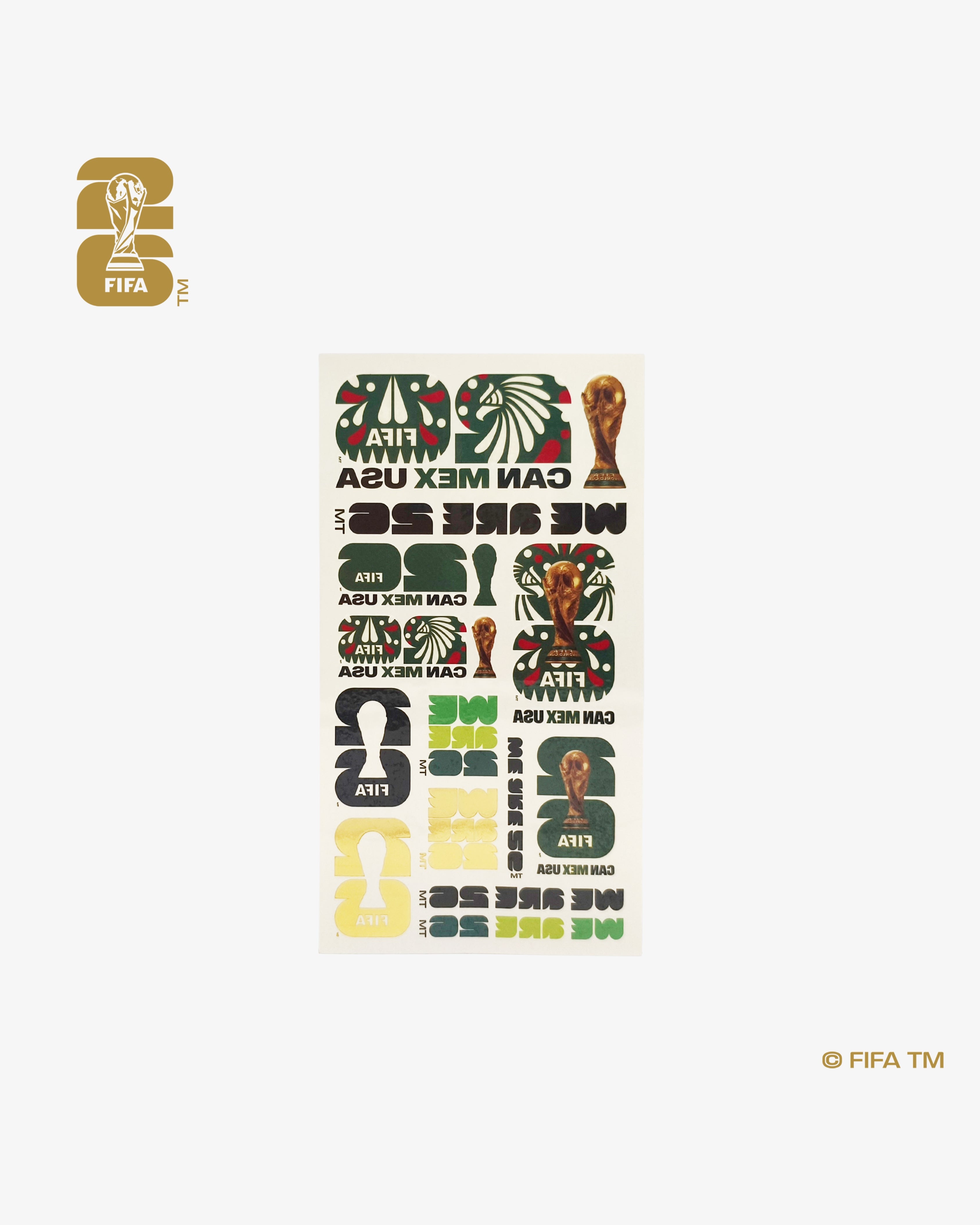 World Cup 26™ Host Countries Water Sticker - Mexico