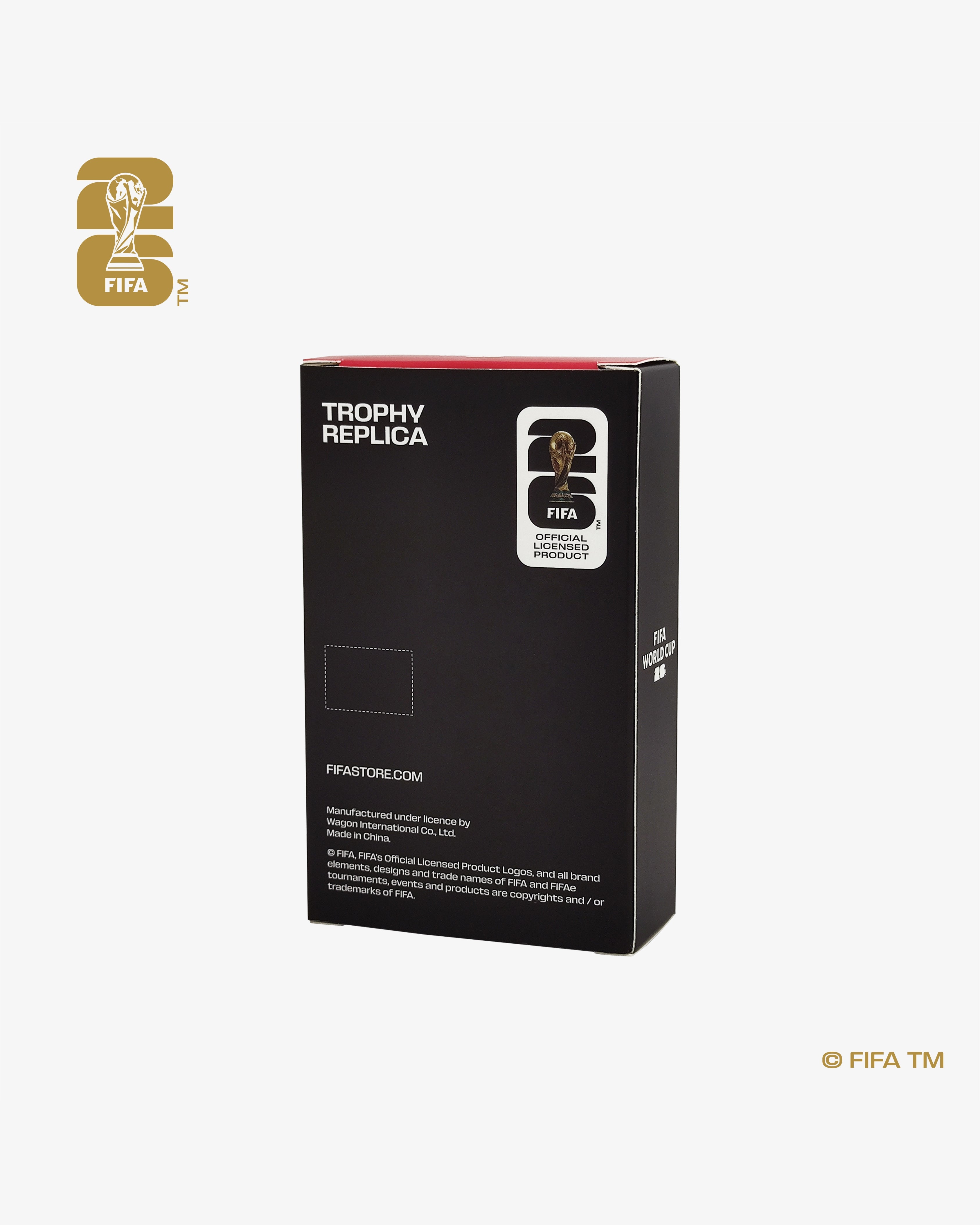 70mm 3D World Cup 26™ Trophy Replica