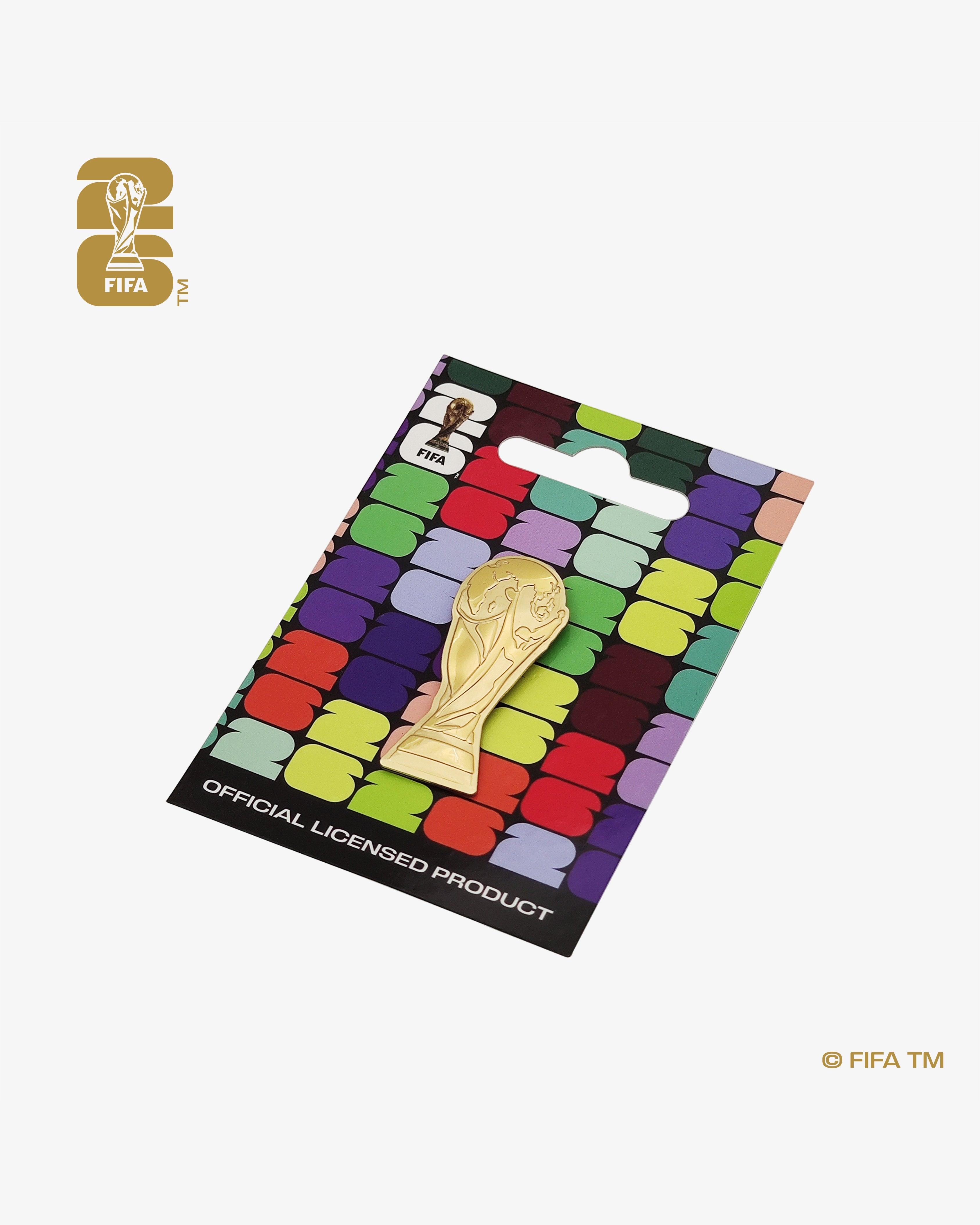 World Cup 26™ 2D Trophy Pin