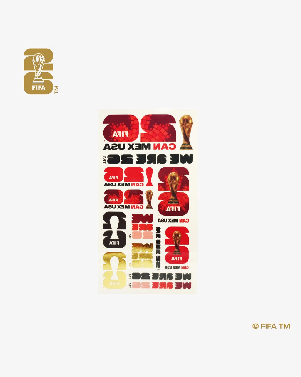 World Cup 26™ Host Countries Water Sticker - Canada