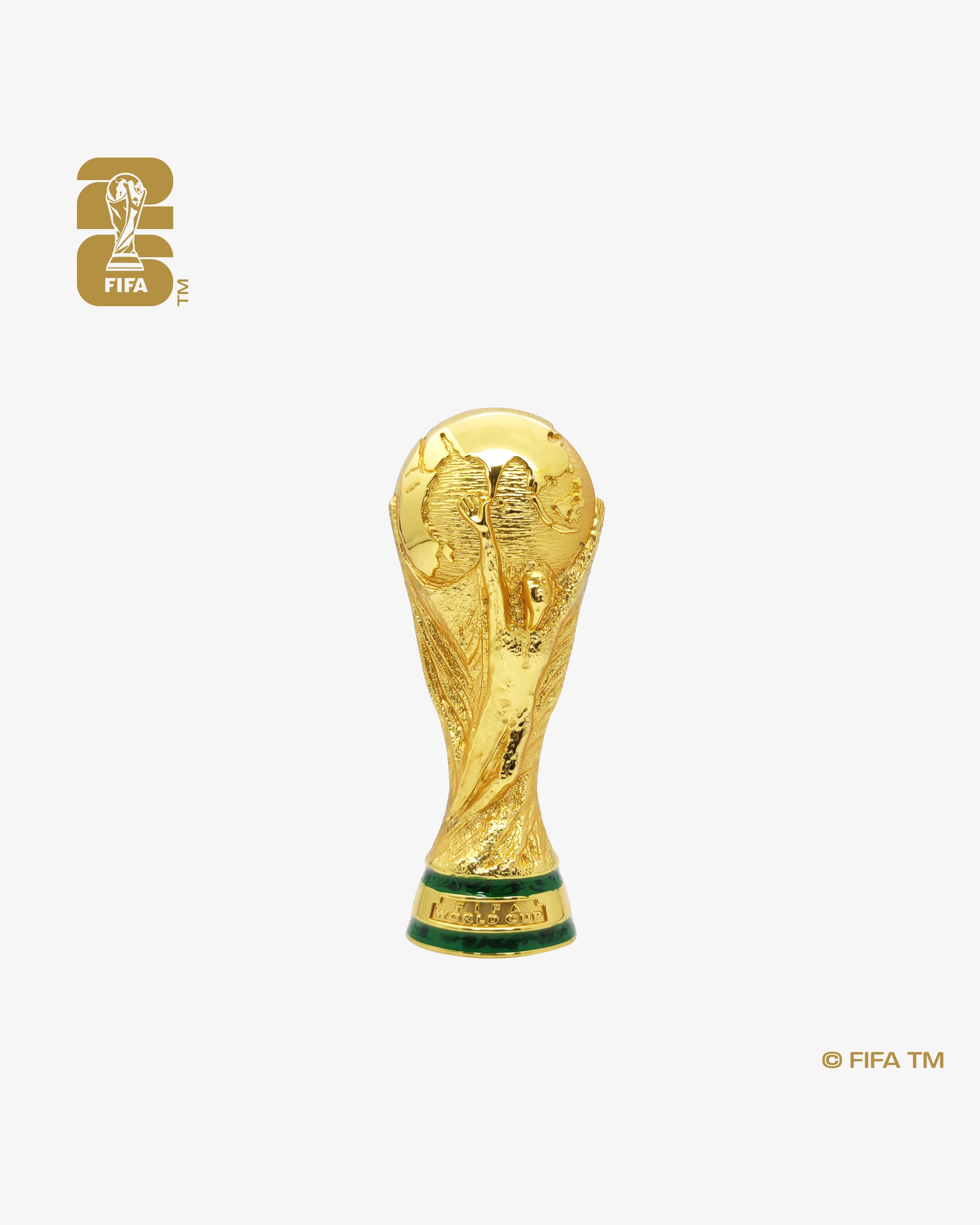 100mm 3D World Cup 26™ Trophy Replica
