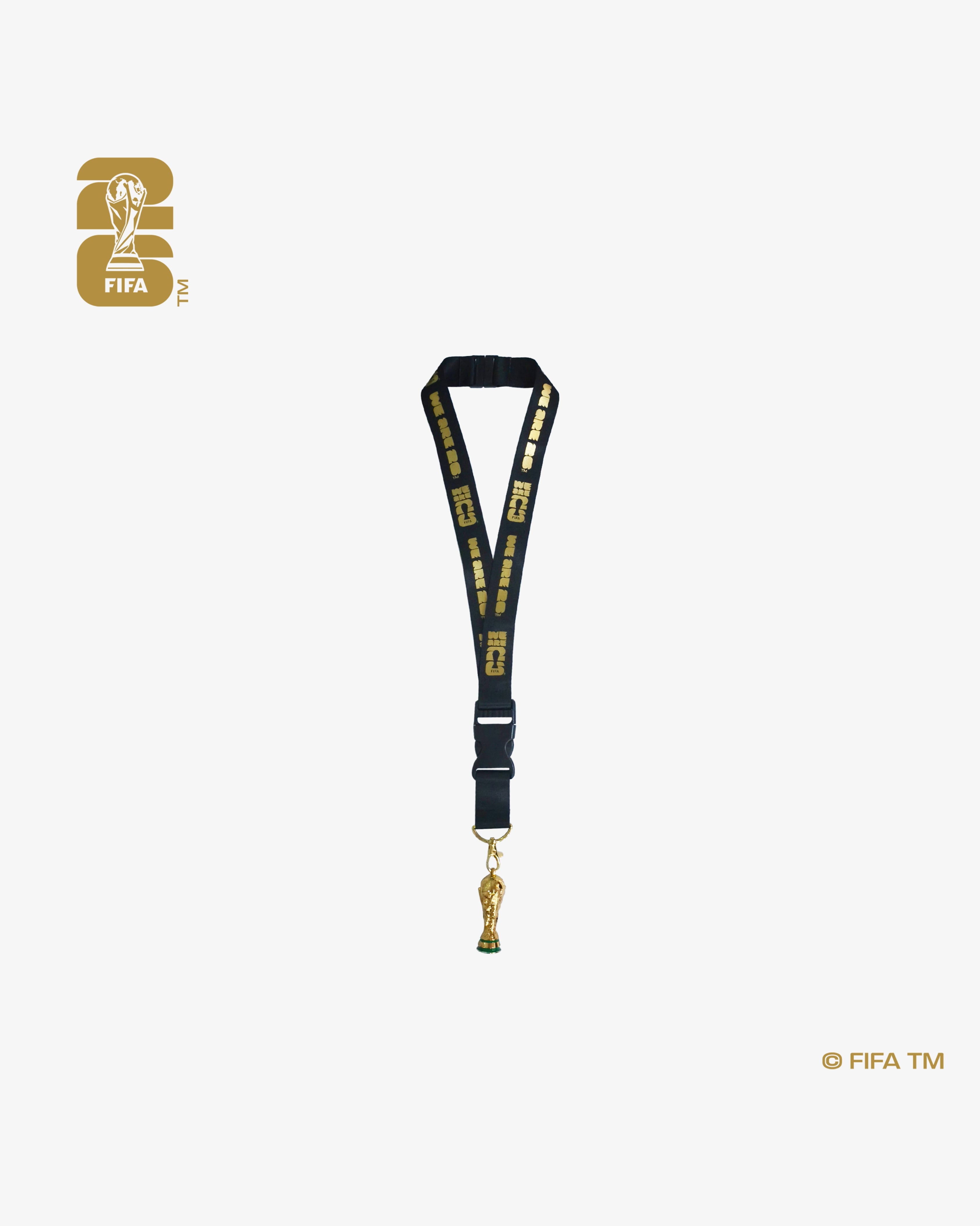 3D World Cup 26™ Trophy Lanyard