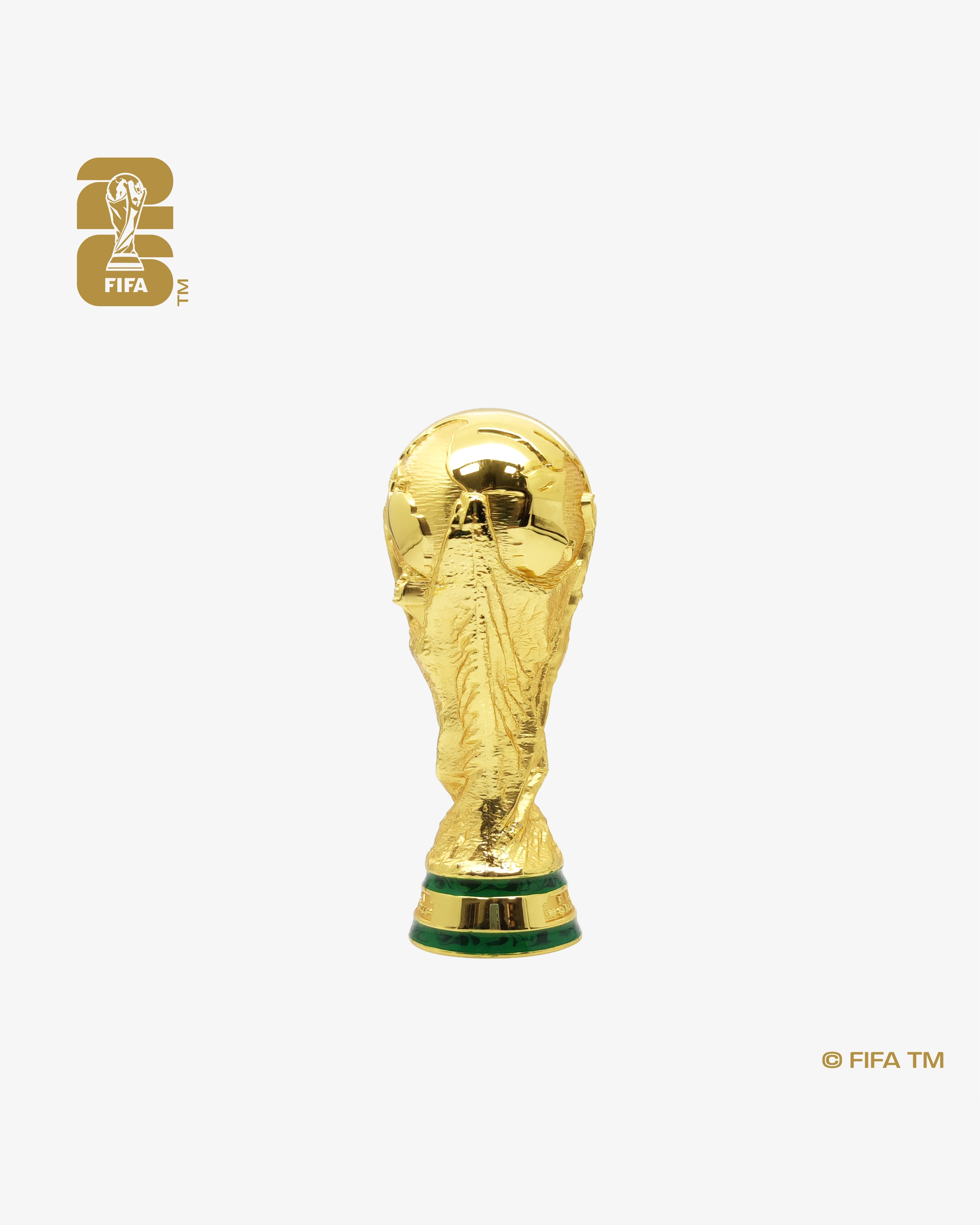 100mm 3D World Cup 26™ Trophy Replica
