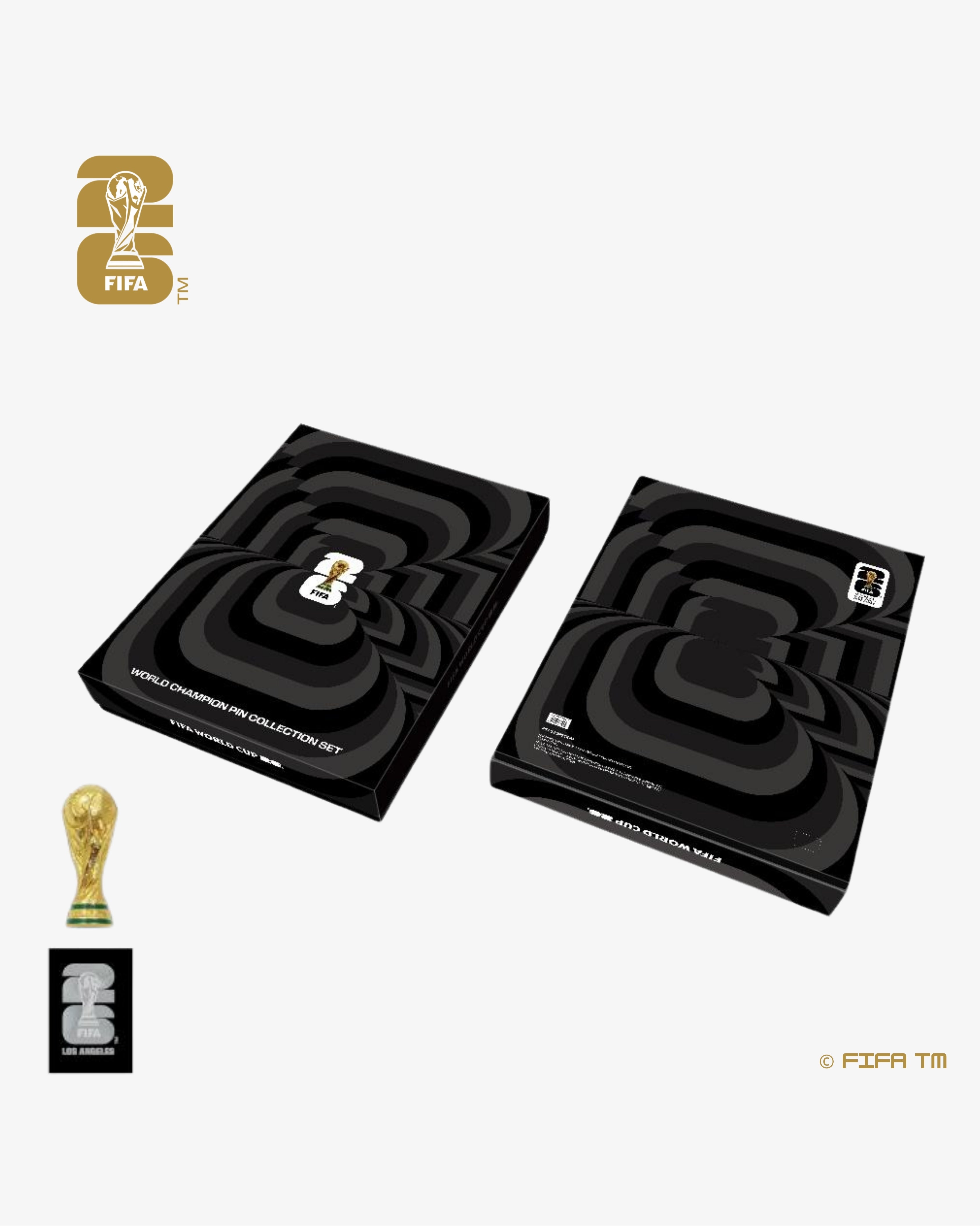 World Cup 26™ Champion Pin Collection Set (DIY Champion Flag)