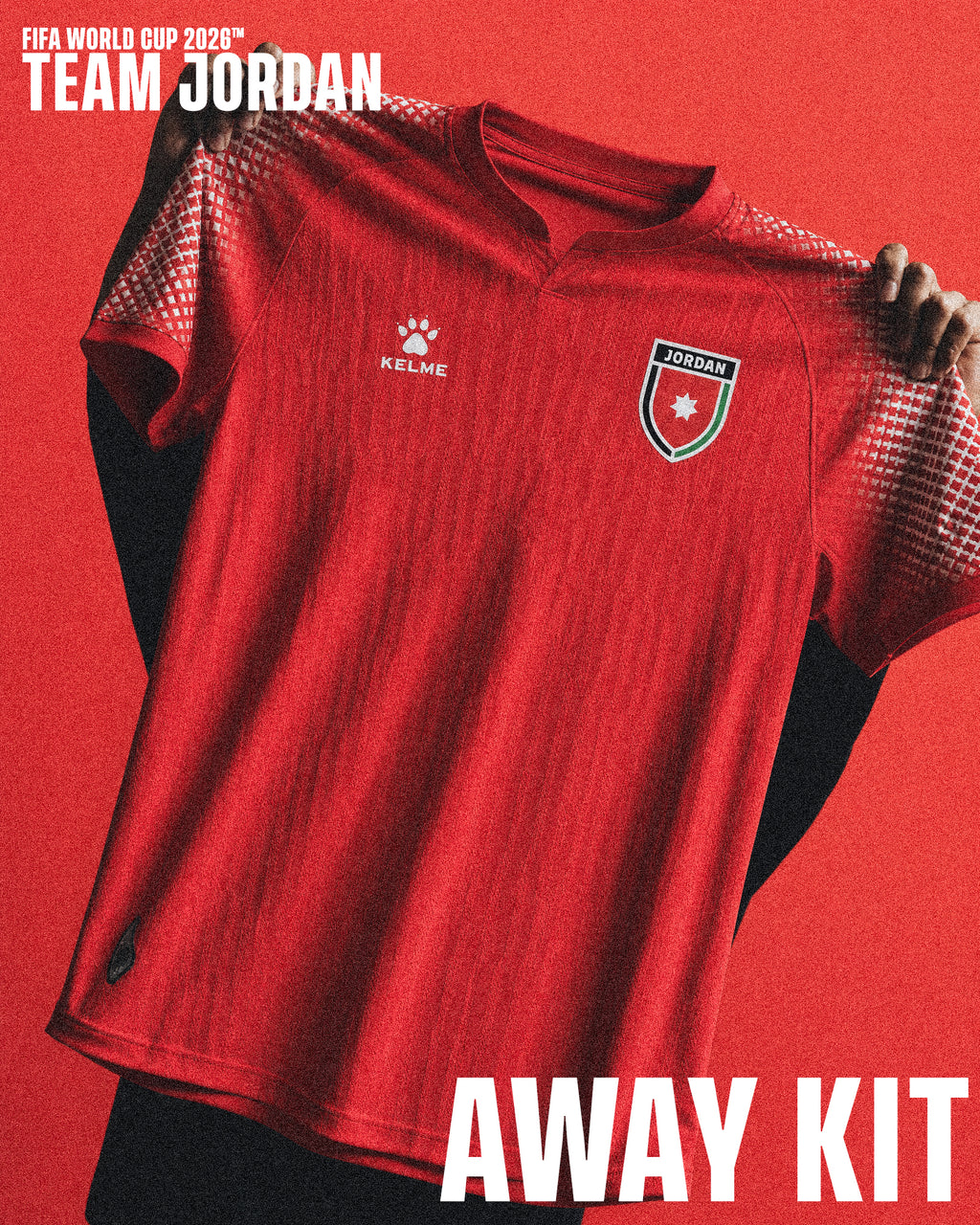 KELME Jordan World Cup Jersey Away - Player Version