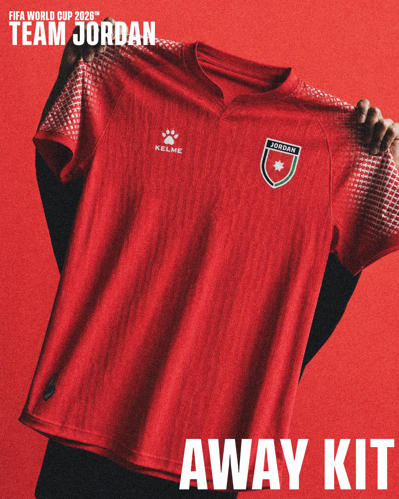 KELME Jordan World Cup Jersey Away - Player Version