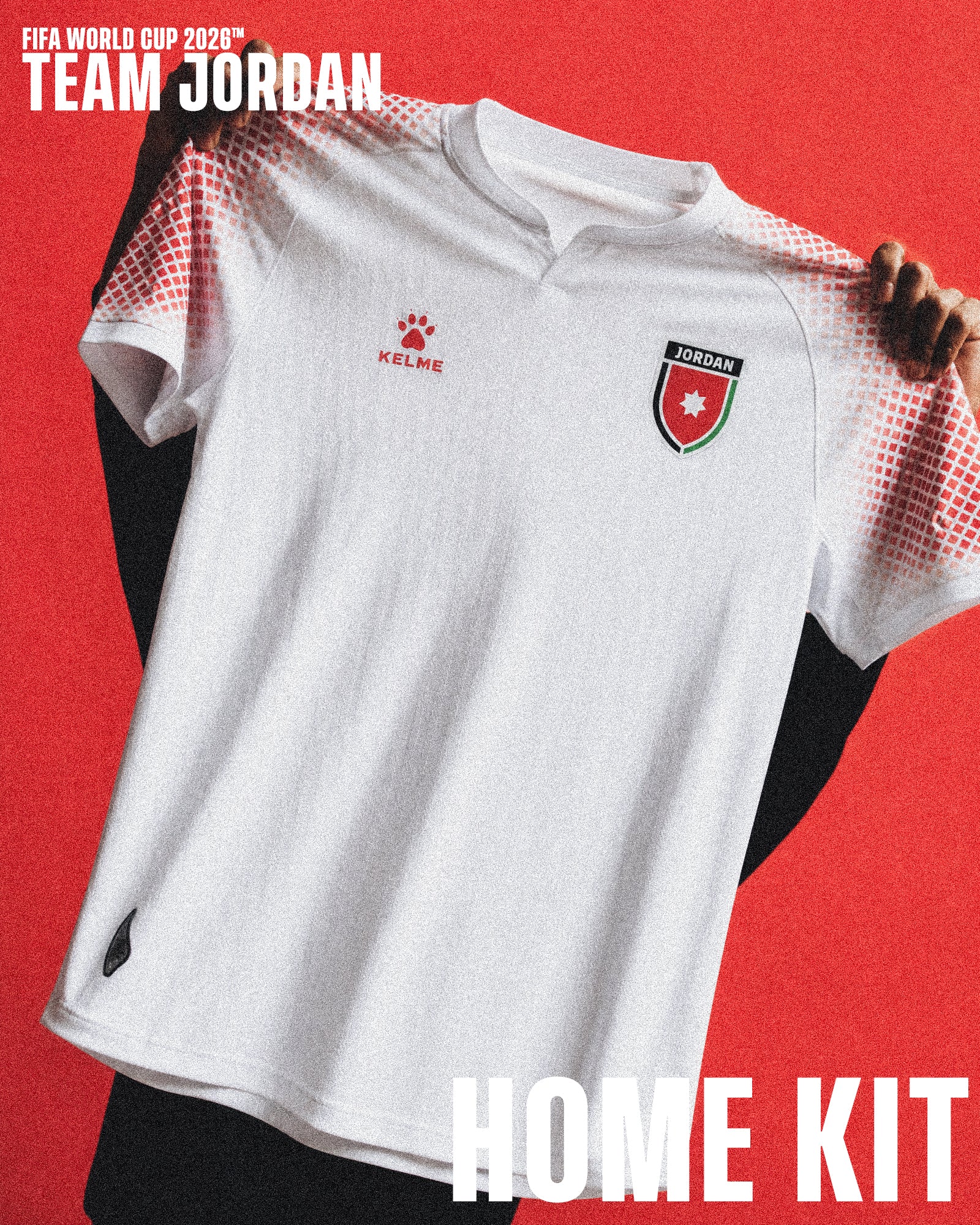 KELME Jordan World Cup Jersey Home - Player Version